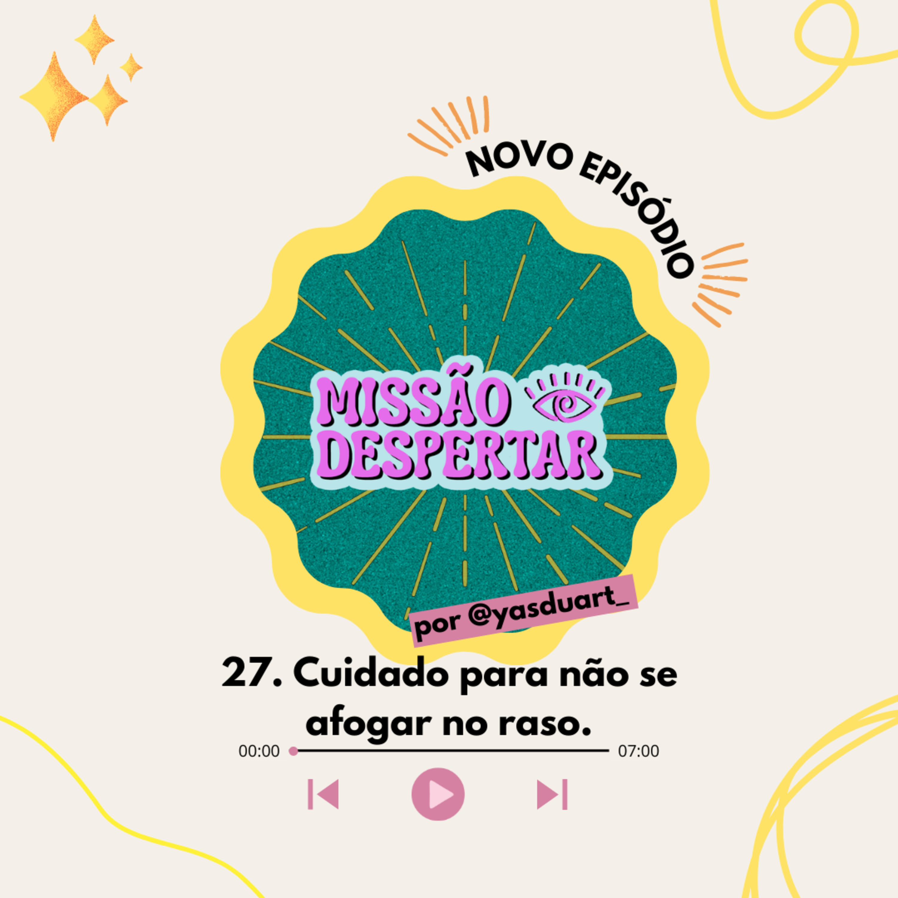 Missão Despertar Cast por Yas Duarte