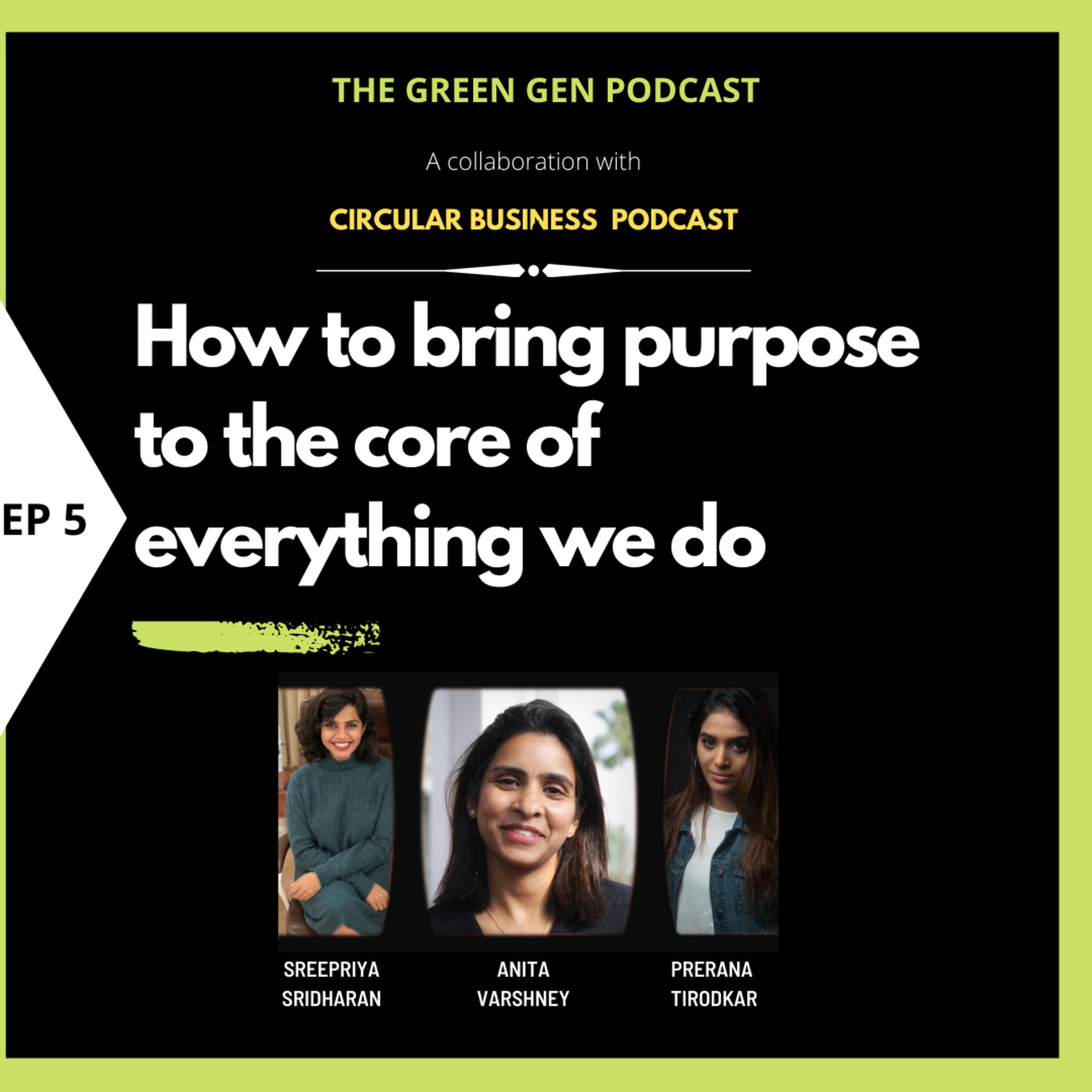 The Green Gen Podcast - Simplifying sustainability with Prerana Tirodkar