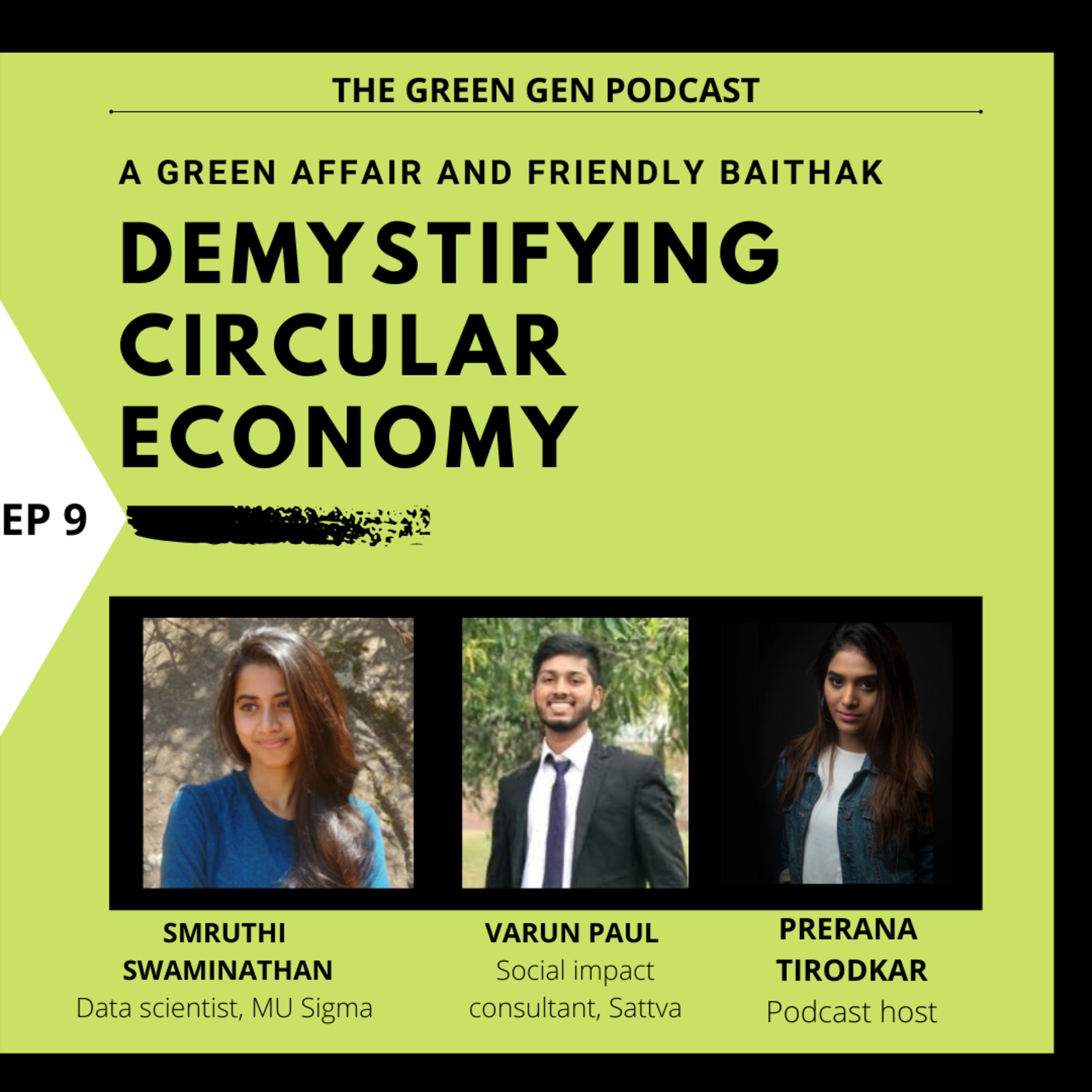 The Green Gen Podcast - Simplifying sustainability with Prerana Tirodkar