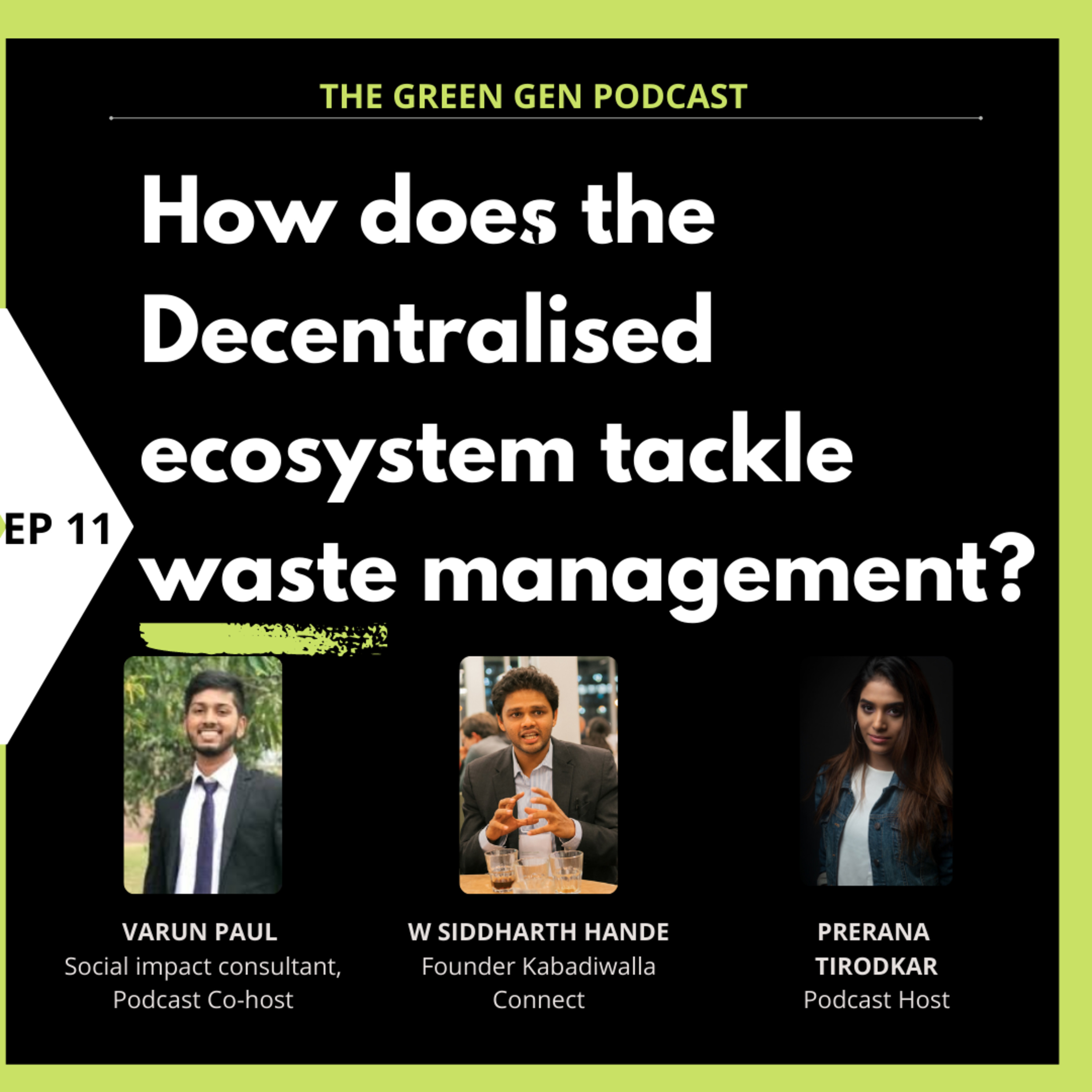 The Green Gen Podcast - Simplifying sustainability with Prerana Tirodkar