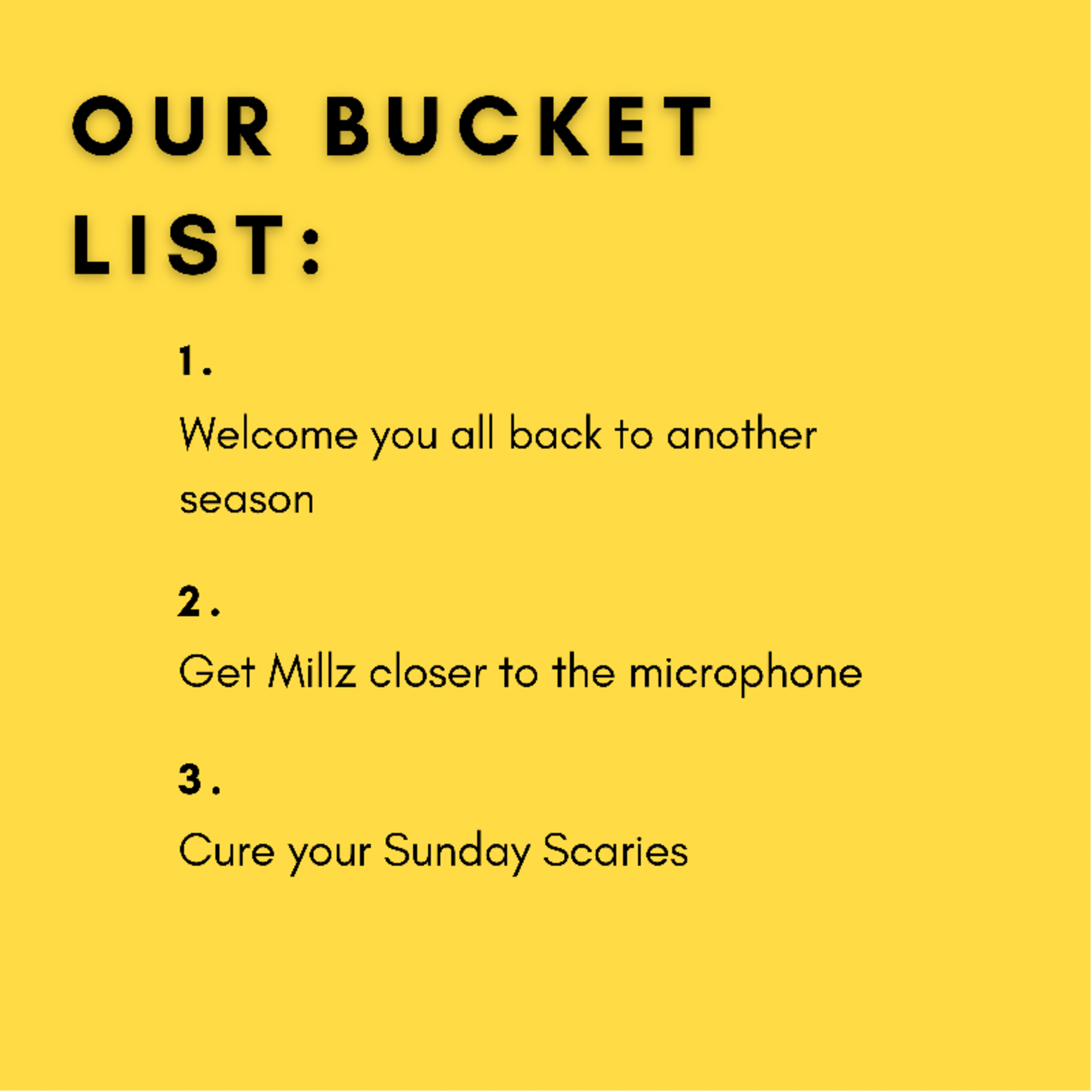 Sunday Scaries
