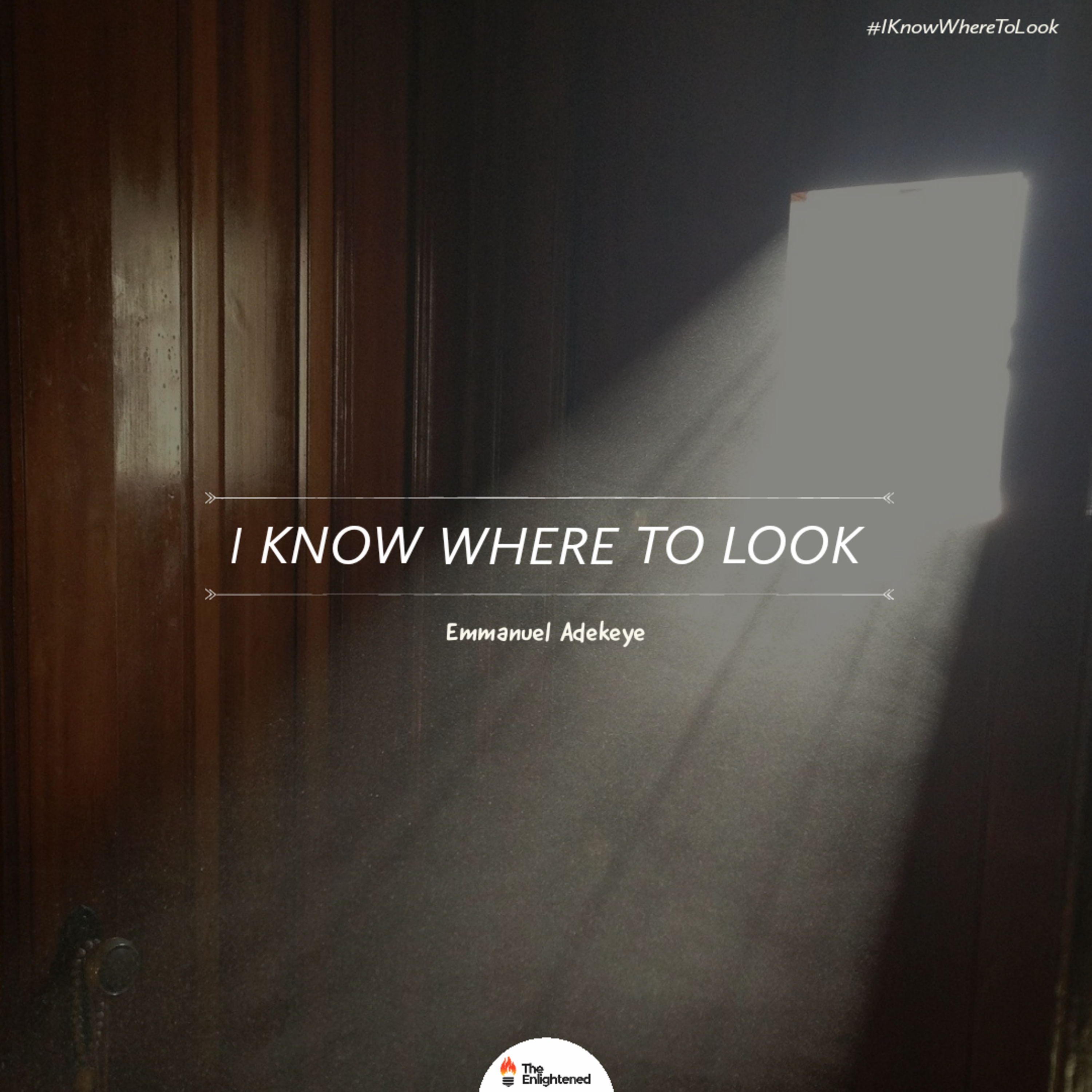 I KNOW WHERE TO LOOK  episode artwork