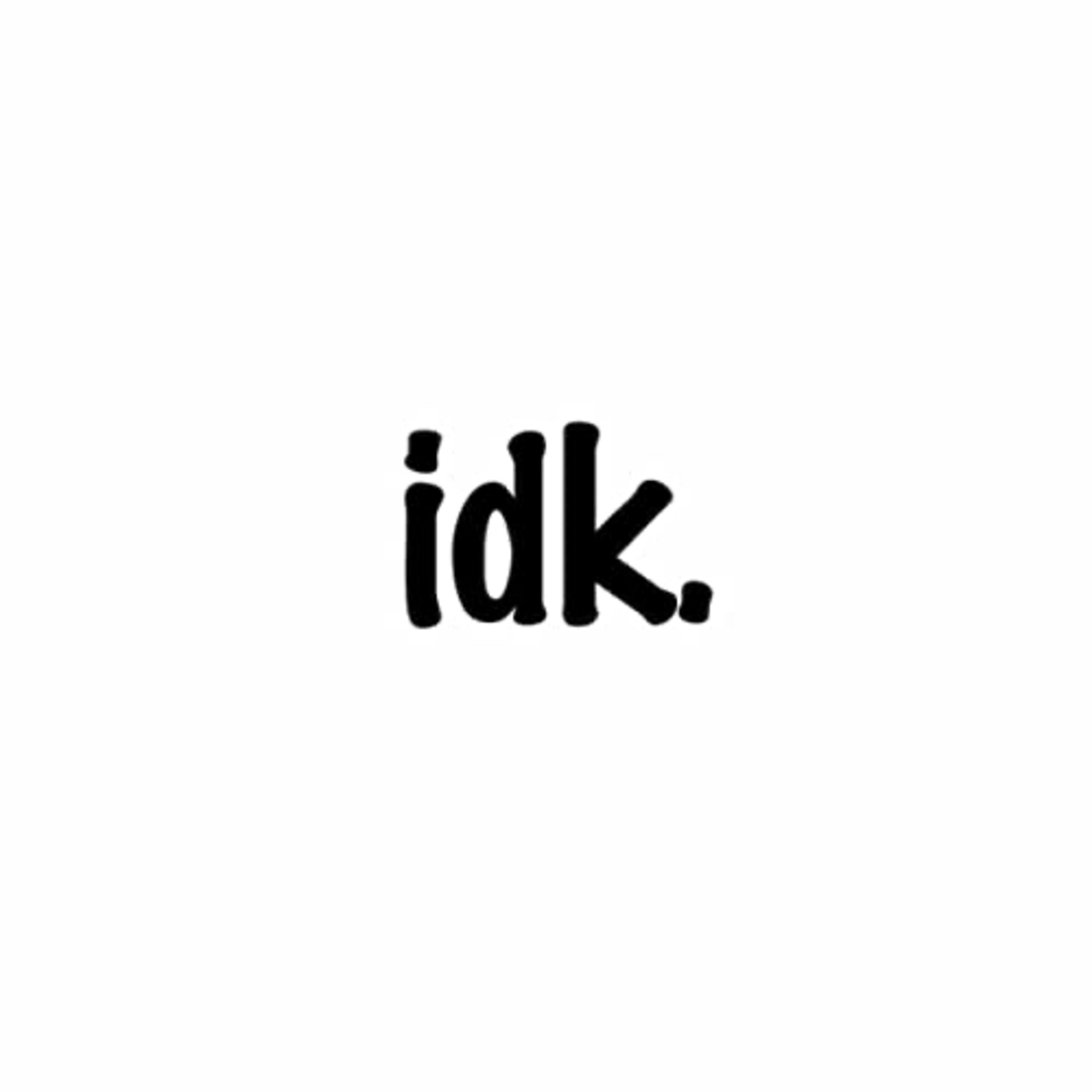 Idk episode artwork