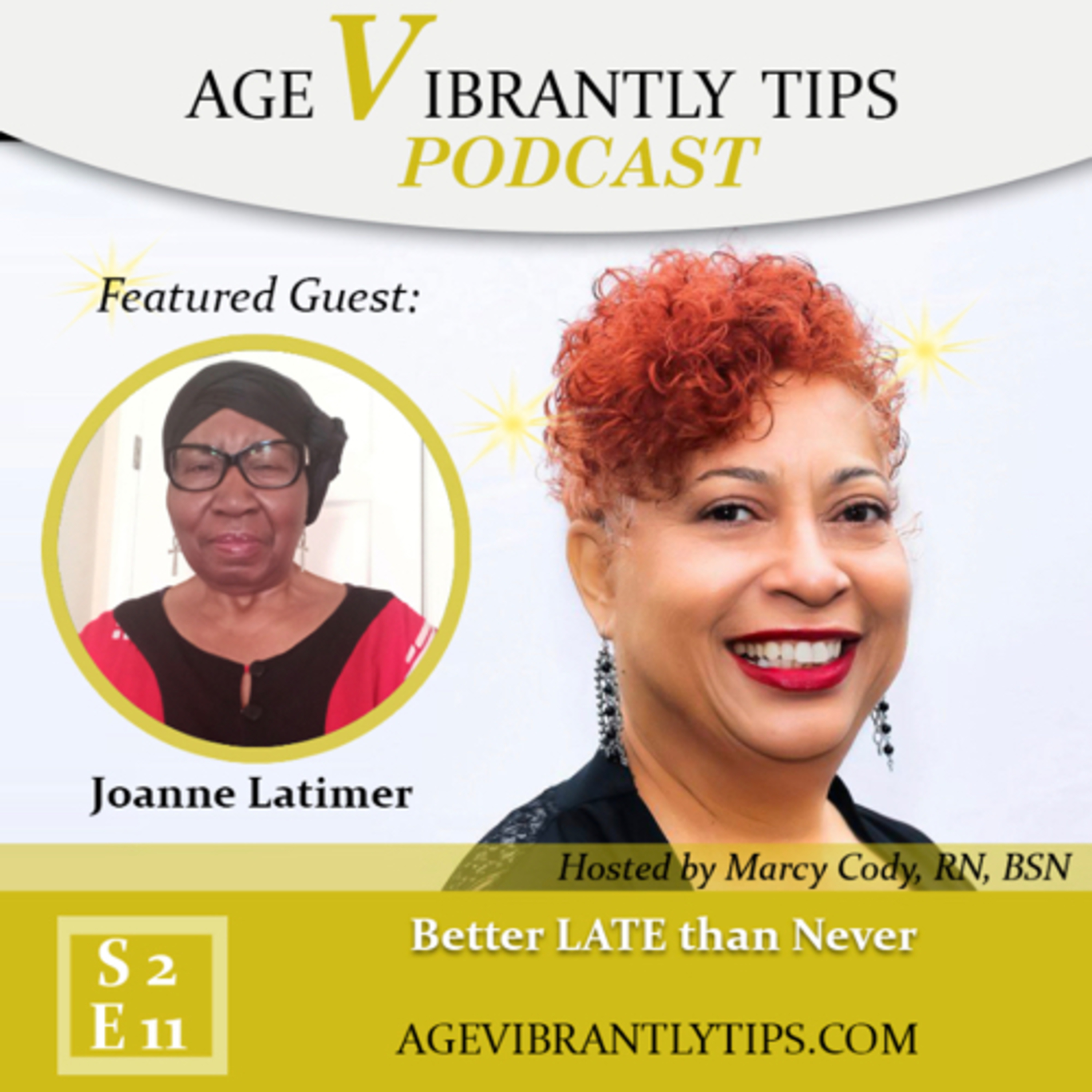 “Age Vibrantly Tips” Podcast🗣
