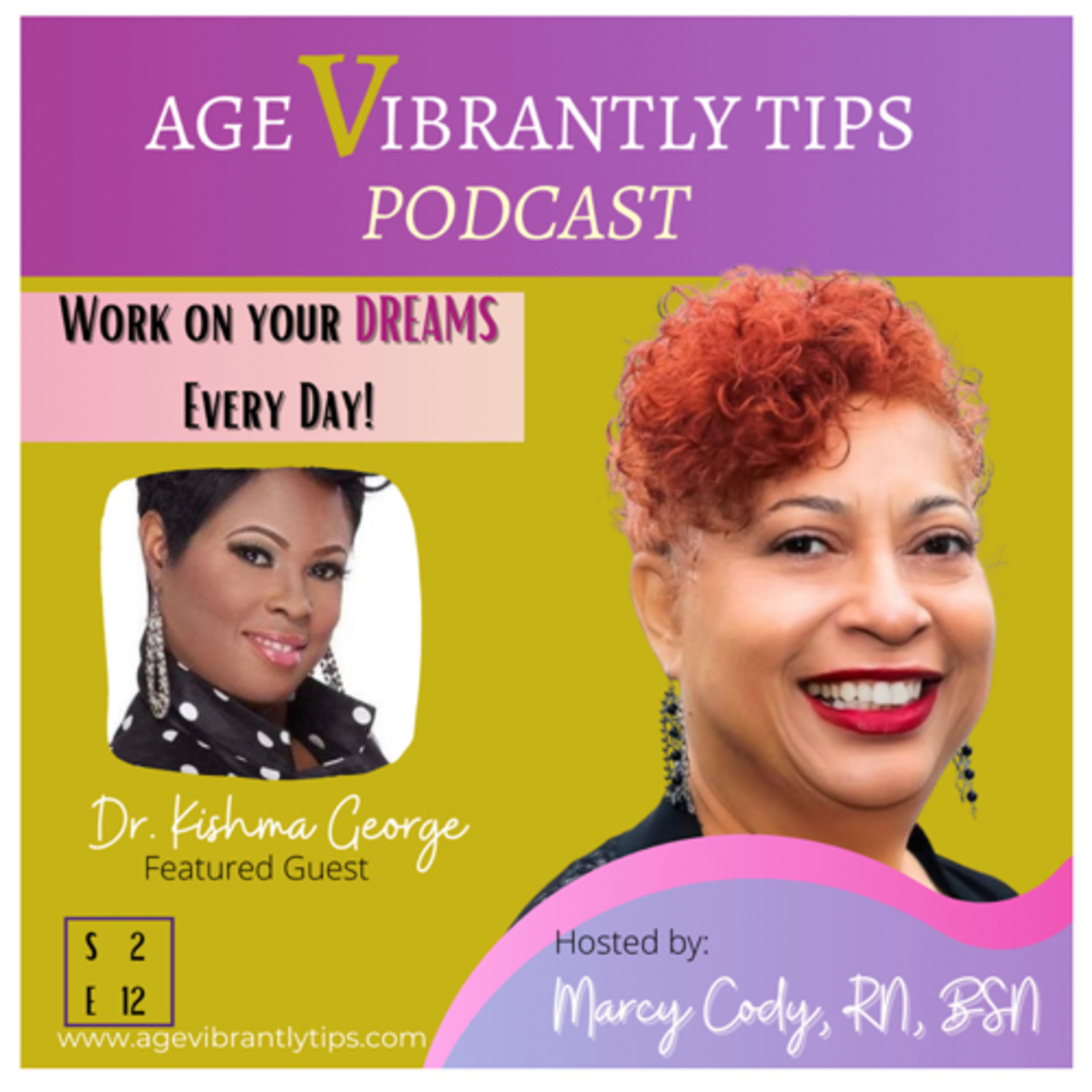 “Age Vibrantly Tips” Podcast🗣