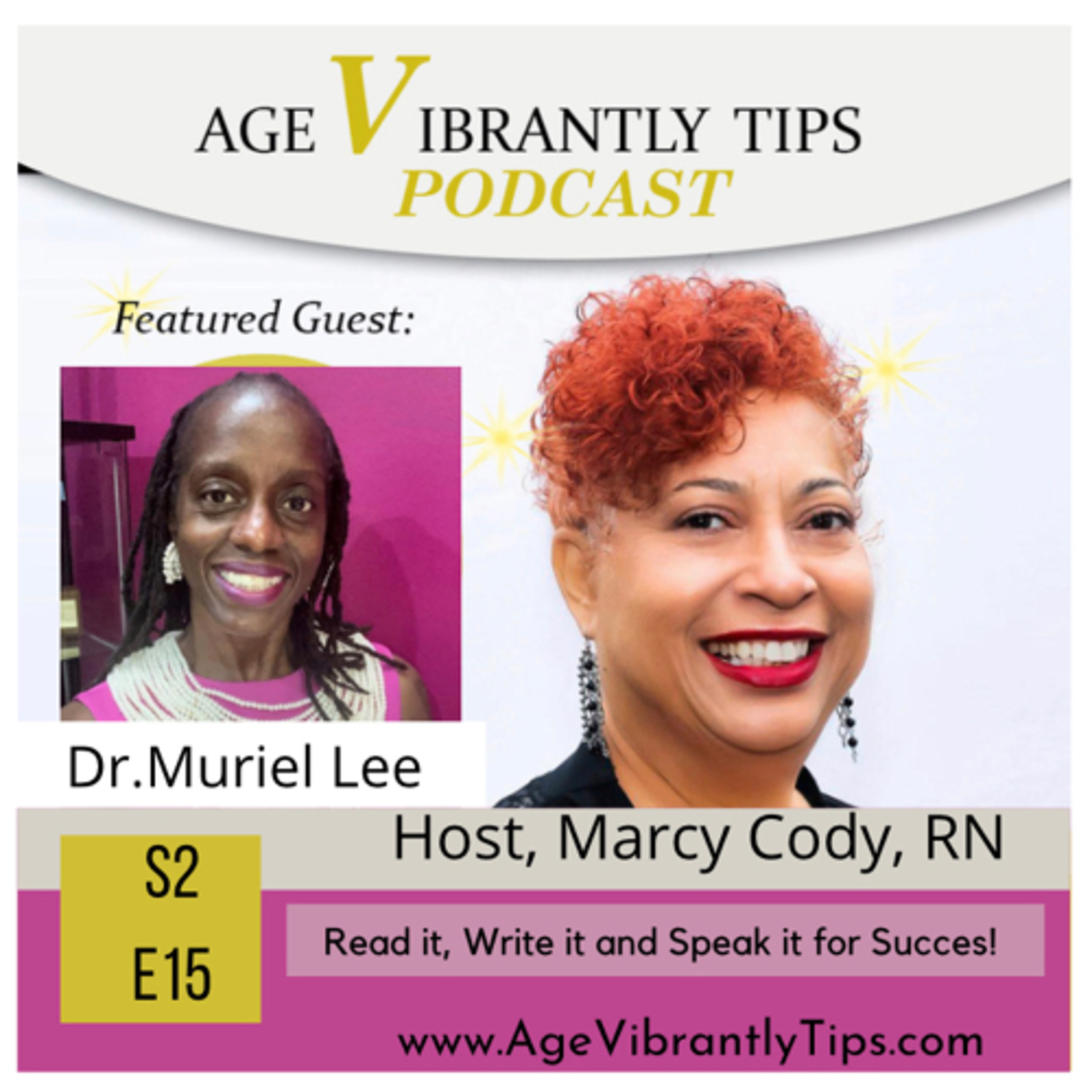 “Age Vibrantly Tips” Podcast🗣
