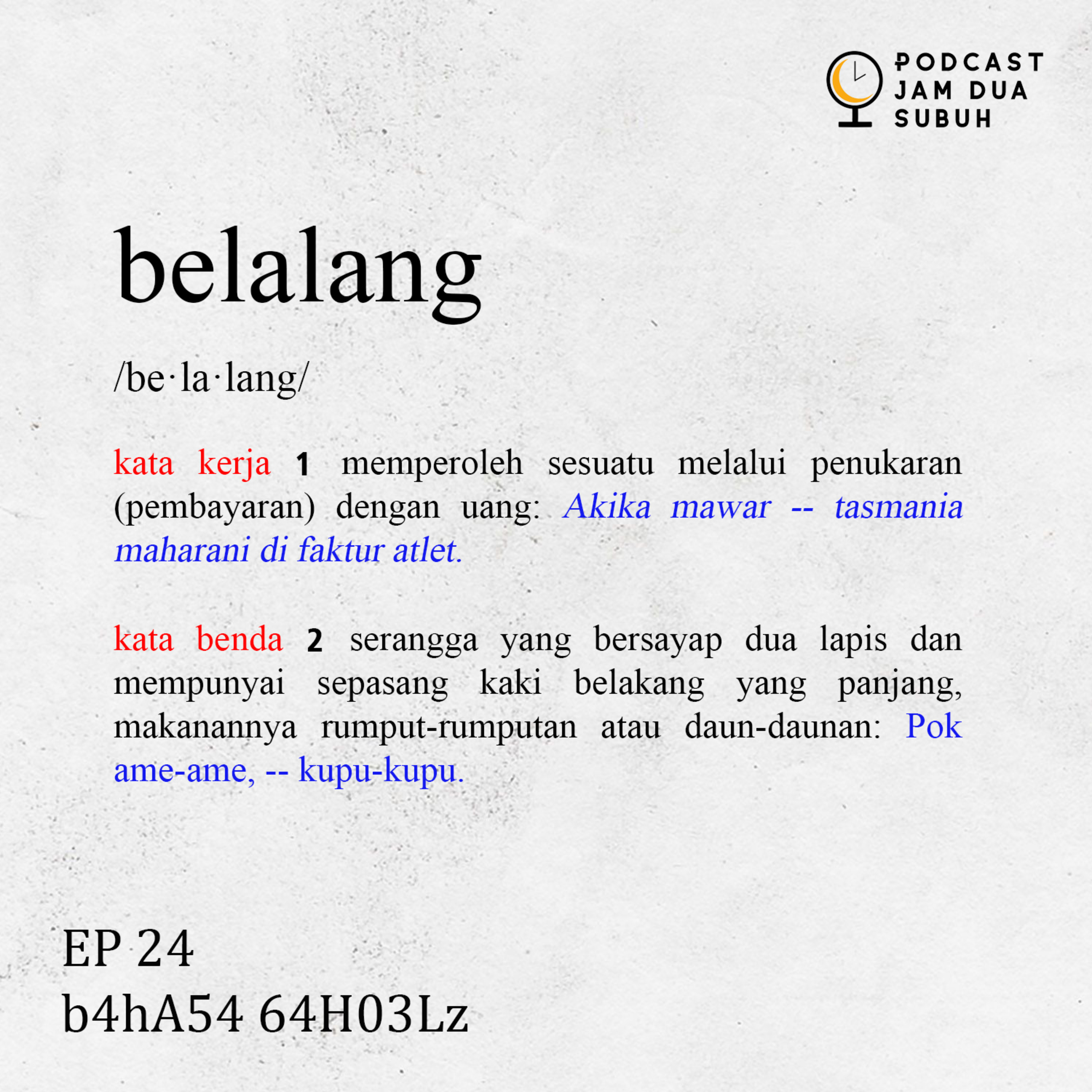 Podcast Jam Dua Subuh