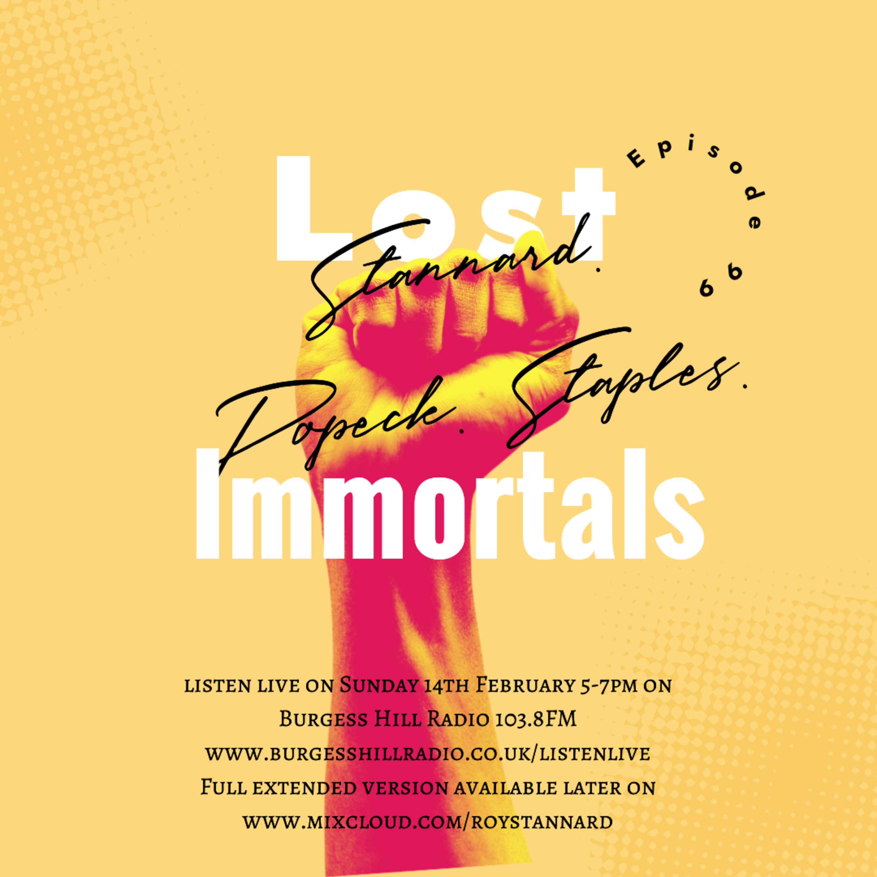 Lost Immortals and Radio Hieroglyphics with Roy Stannard and Matt Staples