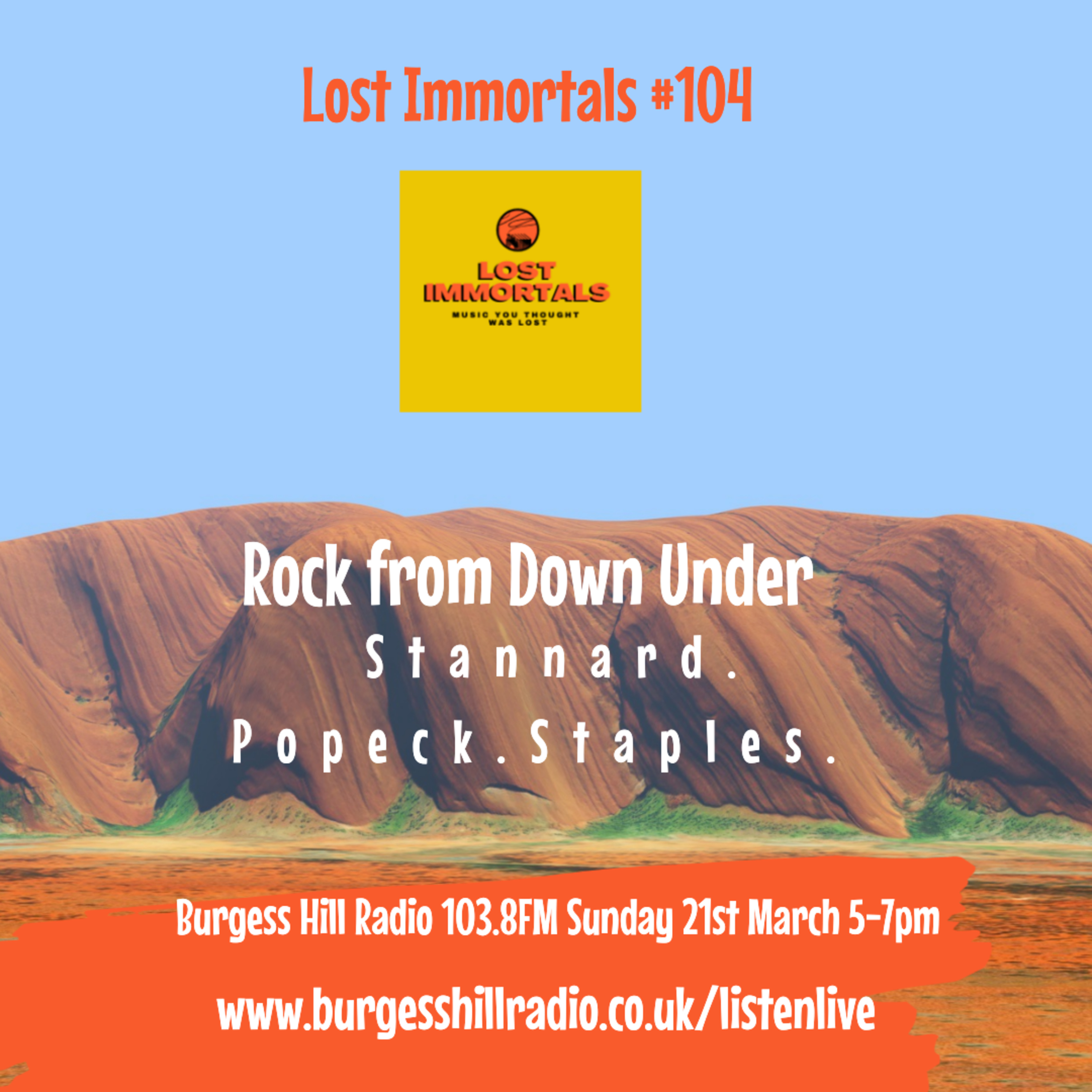 Lost Immortals and Radio Hieroglyphics with Roy Stannard and Matt Staples