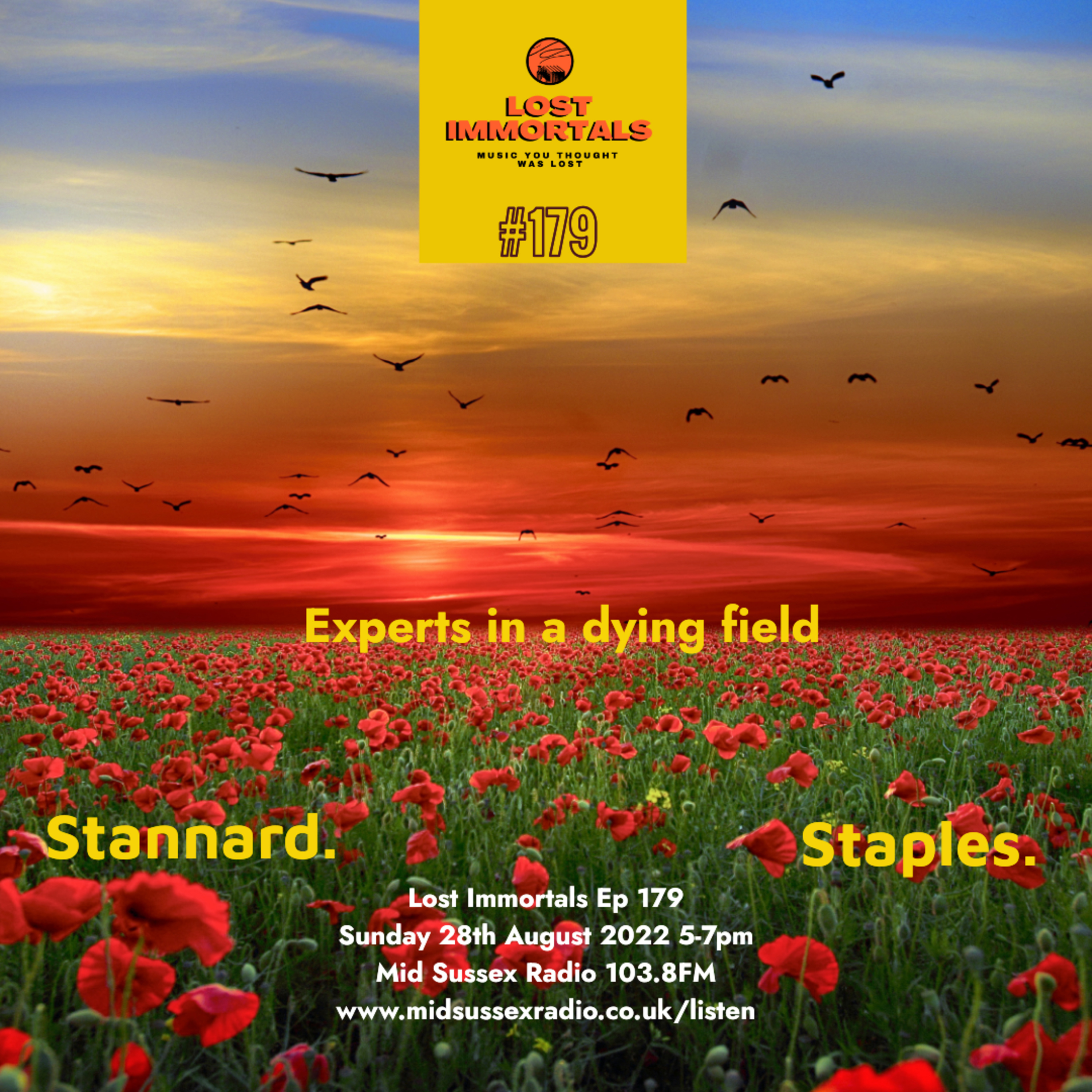 Lost Immortals and Radio Hieroglyphics with Roy Stannard and Matt Staples