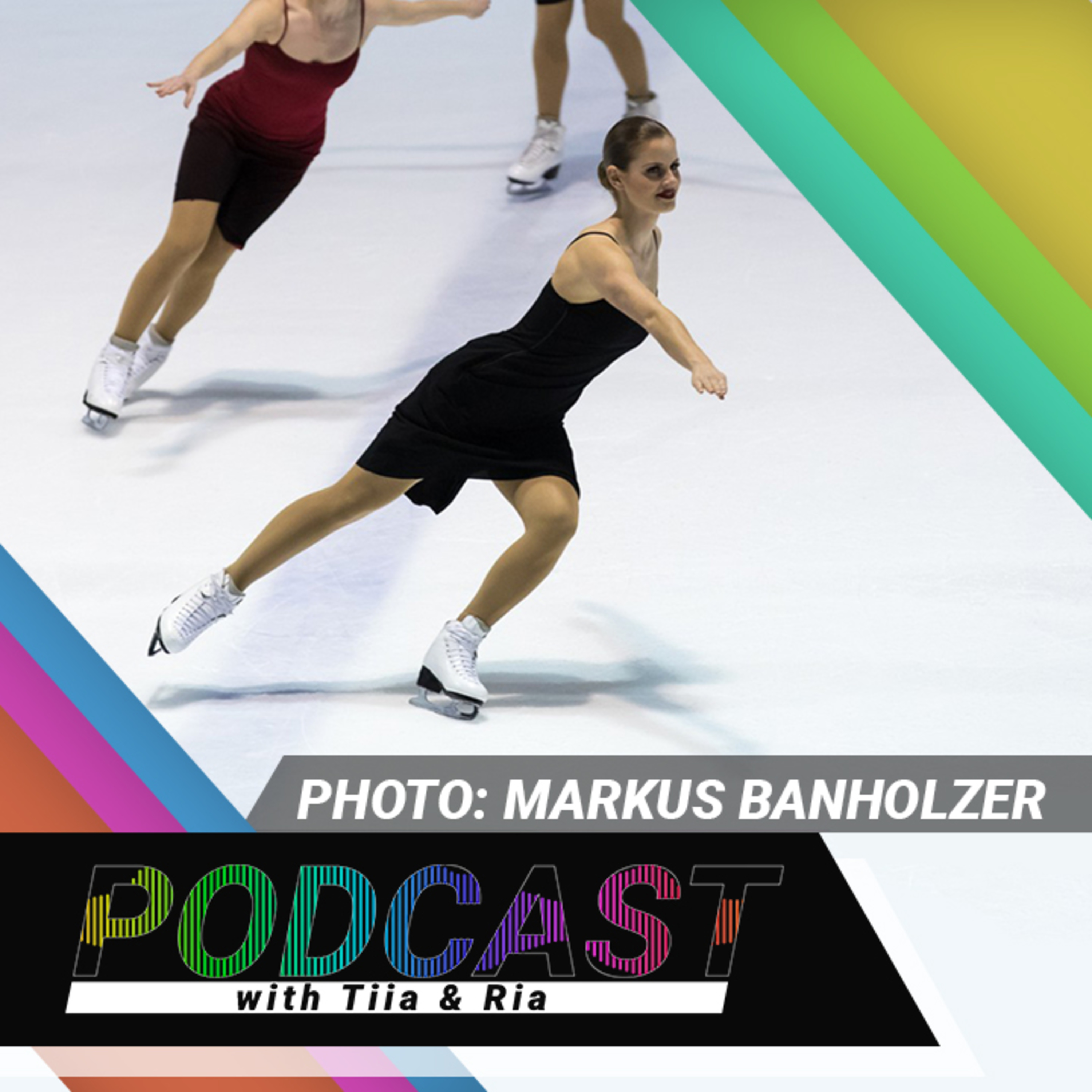 With Nadine Banholzer (SUI), former Nexxice skater (CAN)