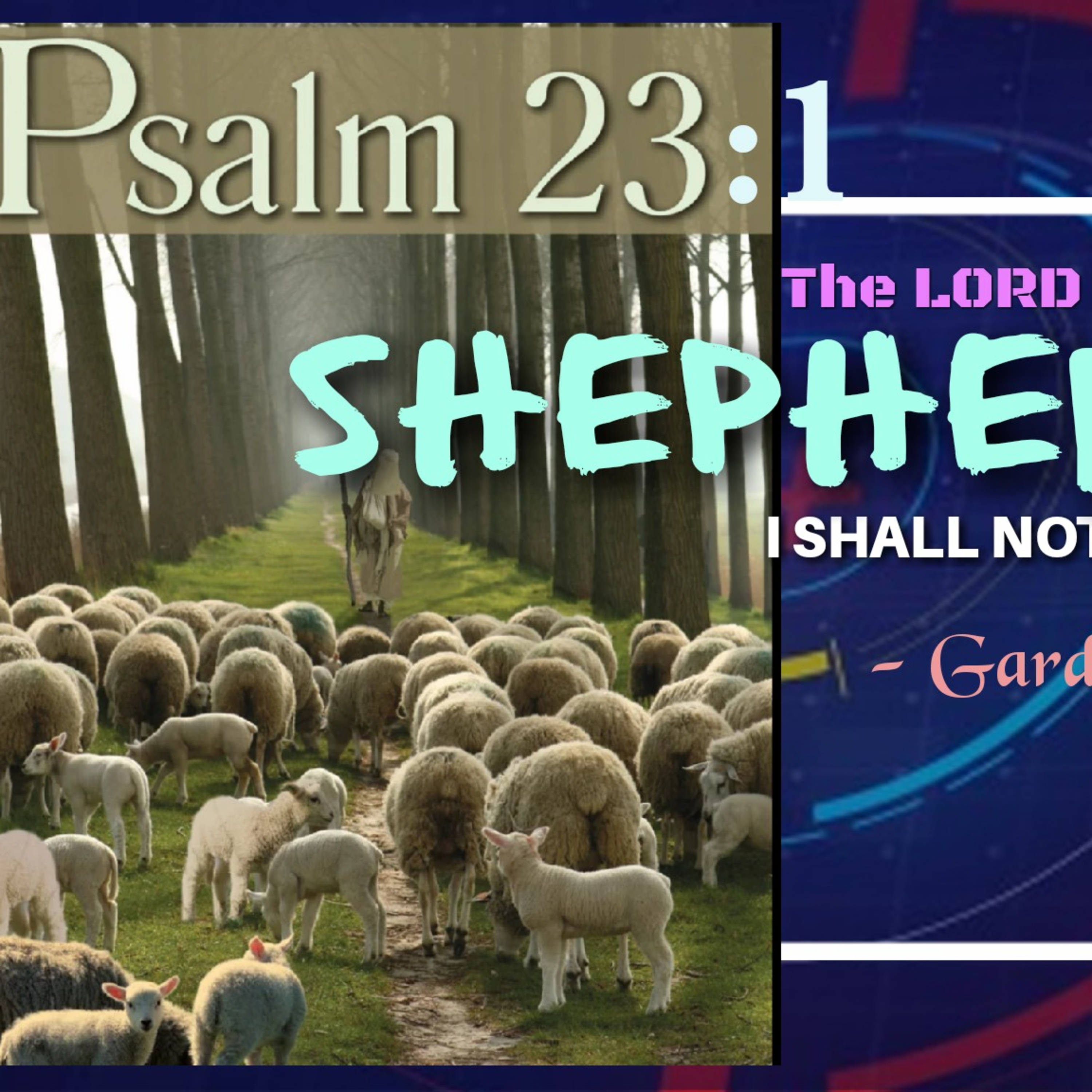 Understanding Psalms 23:1, The Lord is my shepherd, I shall not want! Gardner- Dr. Rwakiseta Herbert