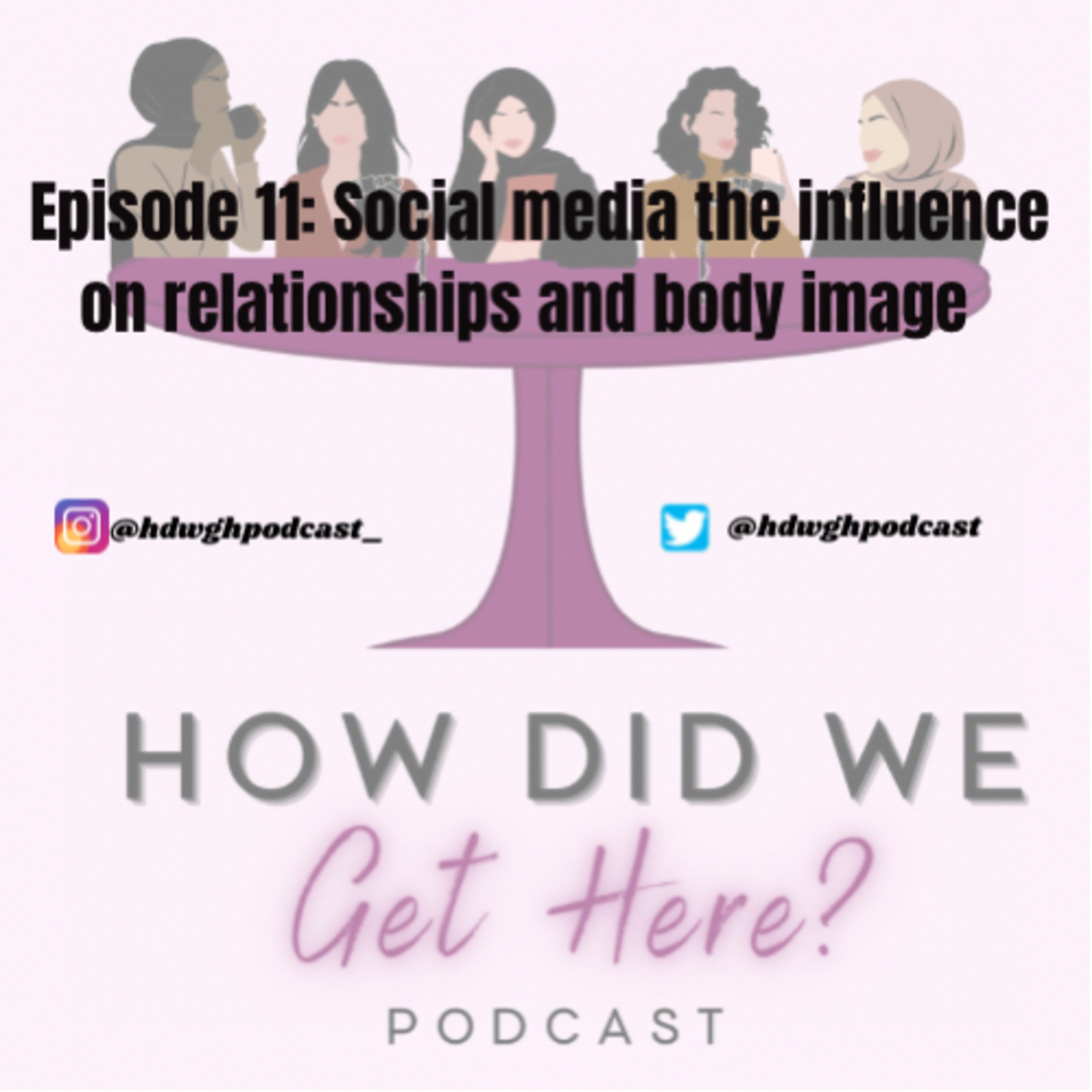 Episode 11: Social media the influence on relationships and body image | How Did We Get Here Podcast