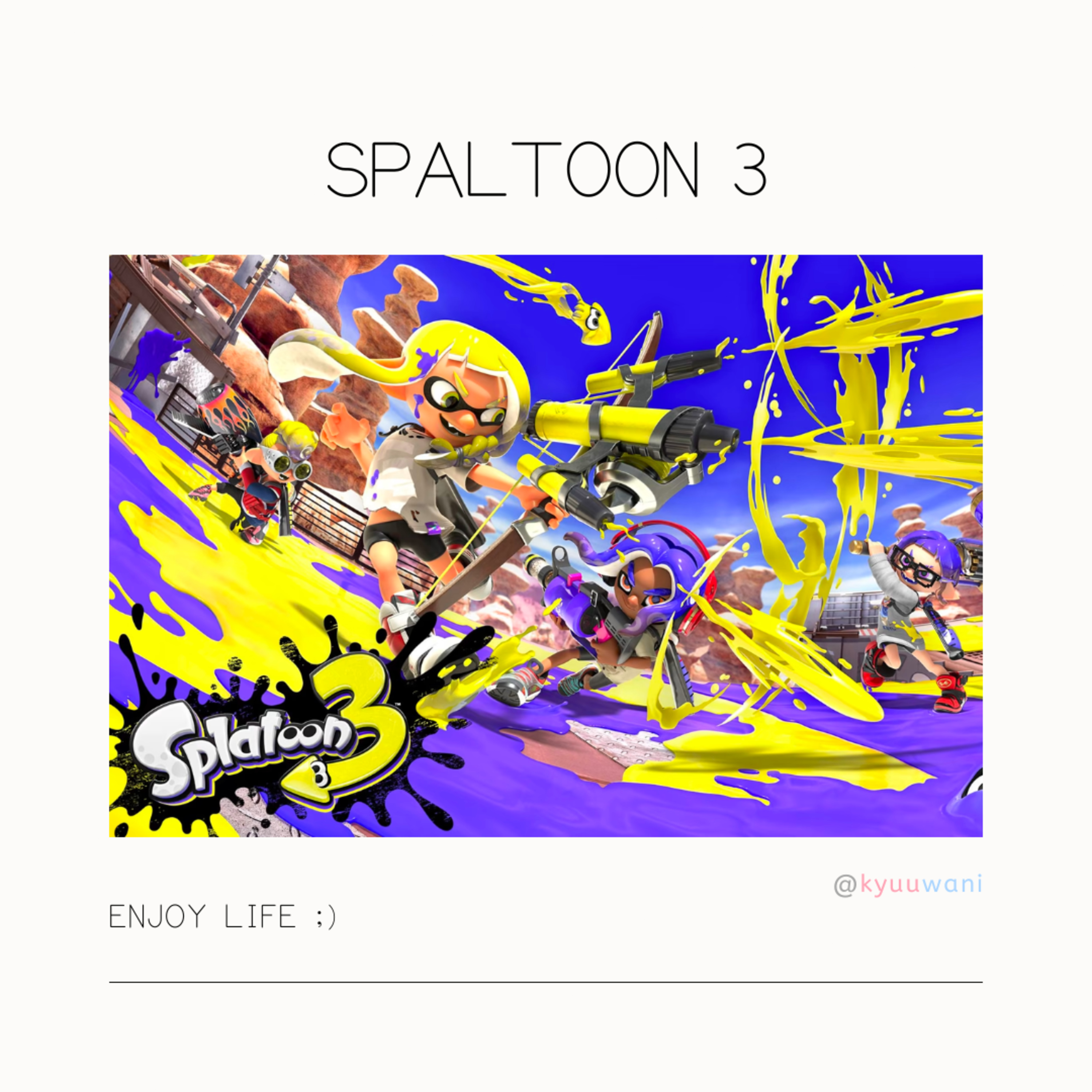 Spaltoon 3,任天堂2022年主打作品之一|遊山玩水 – Kyuuwani – 香港吃喝玩樂Podcaster