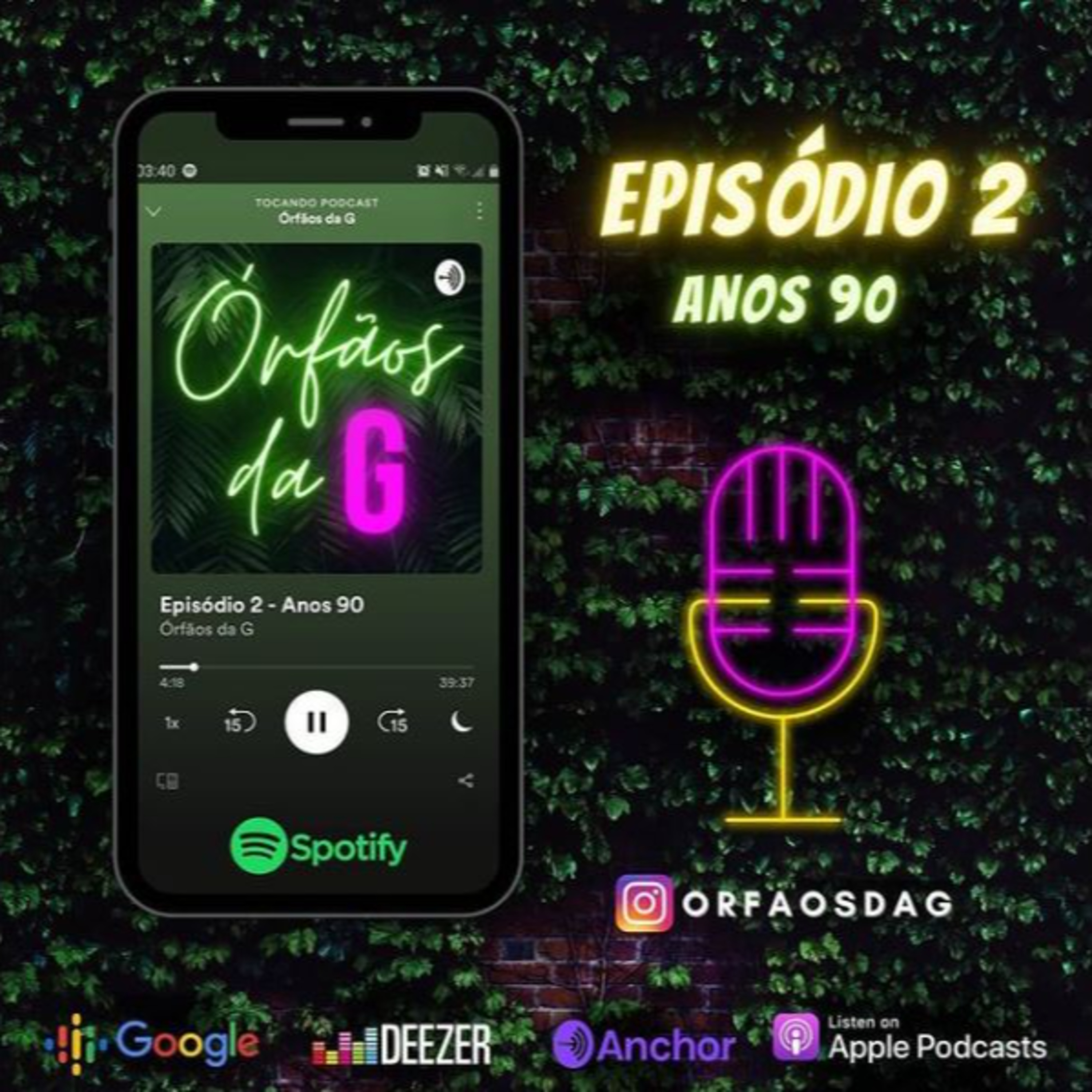 Podcast Órfãos da G
