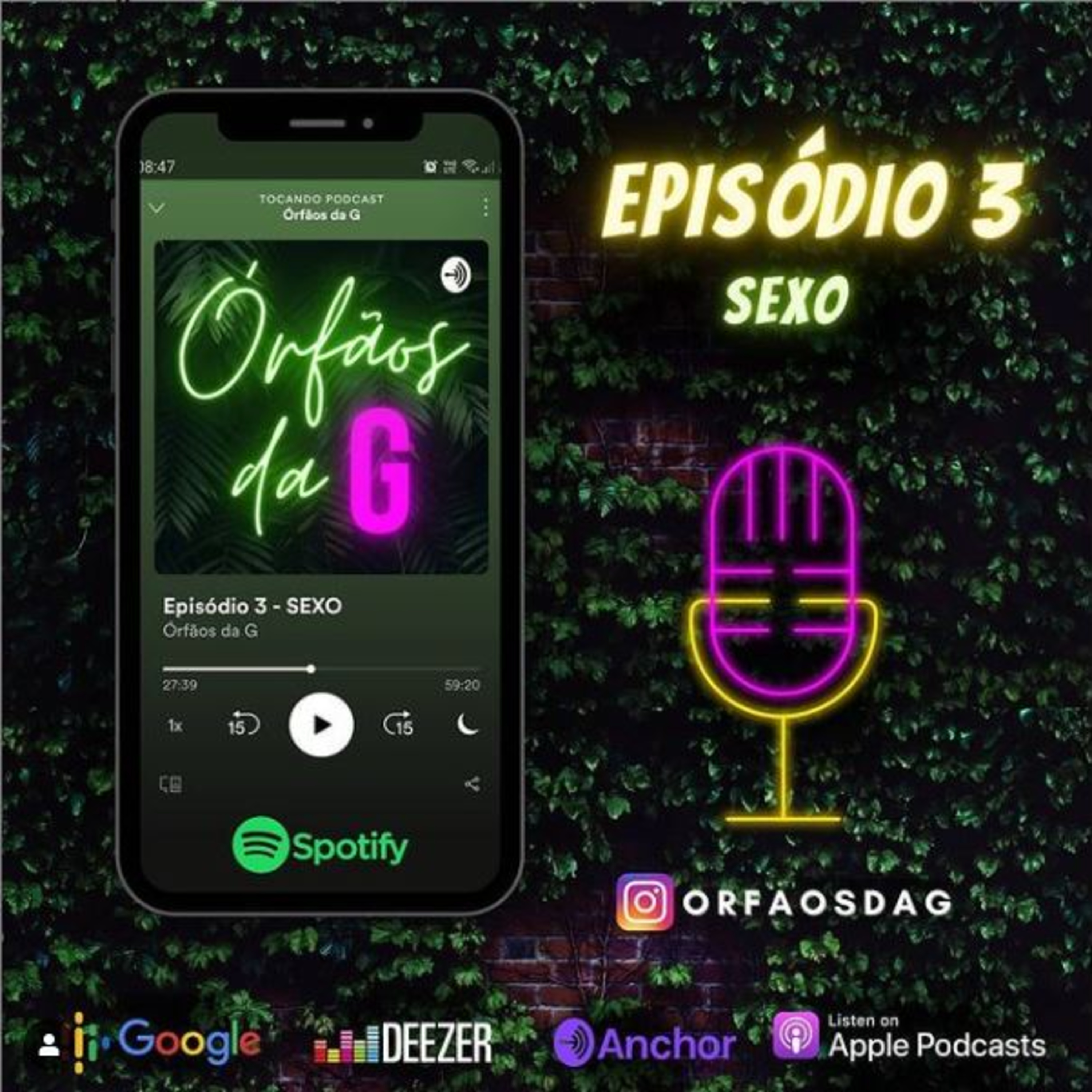 Podcast Órfãos da G