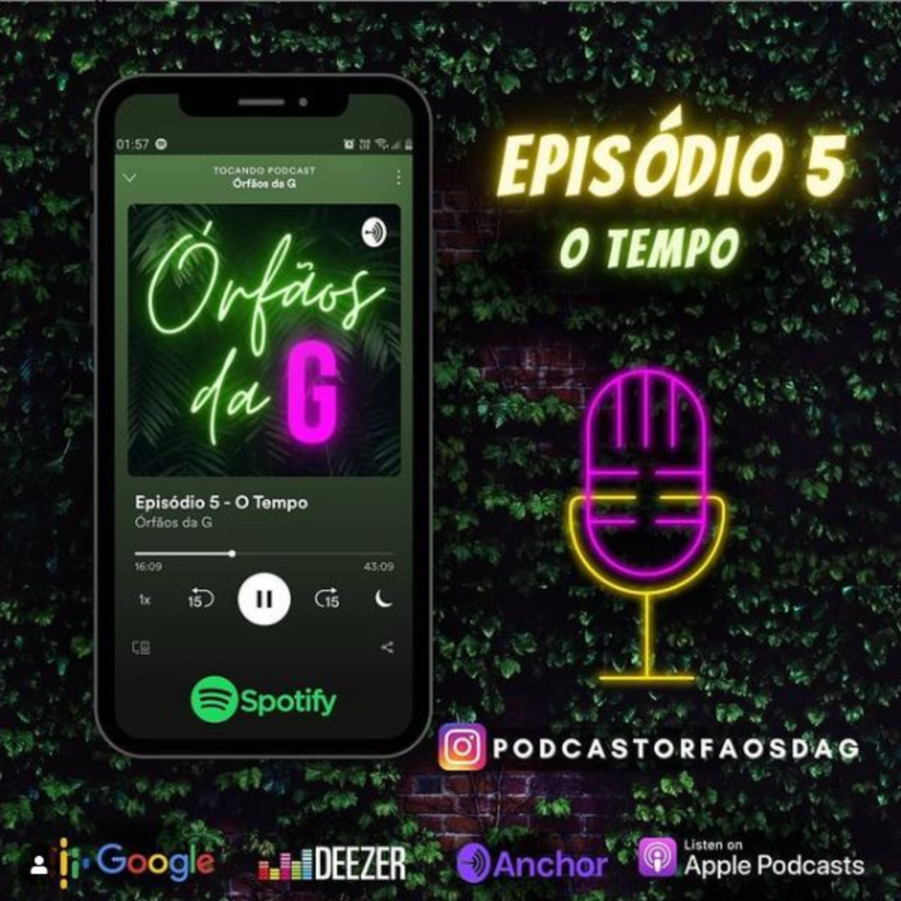 Podcast Órfãos da G