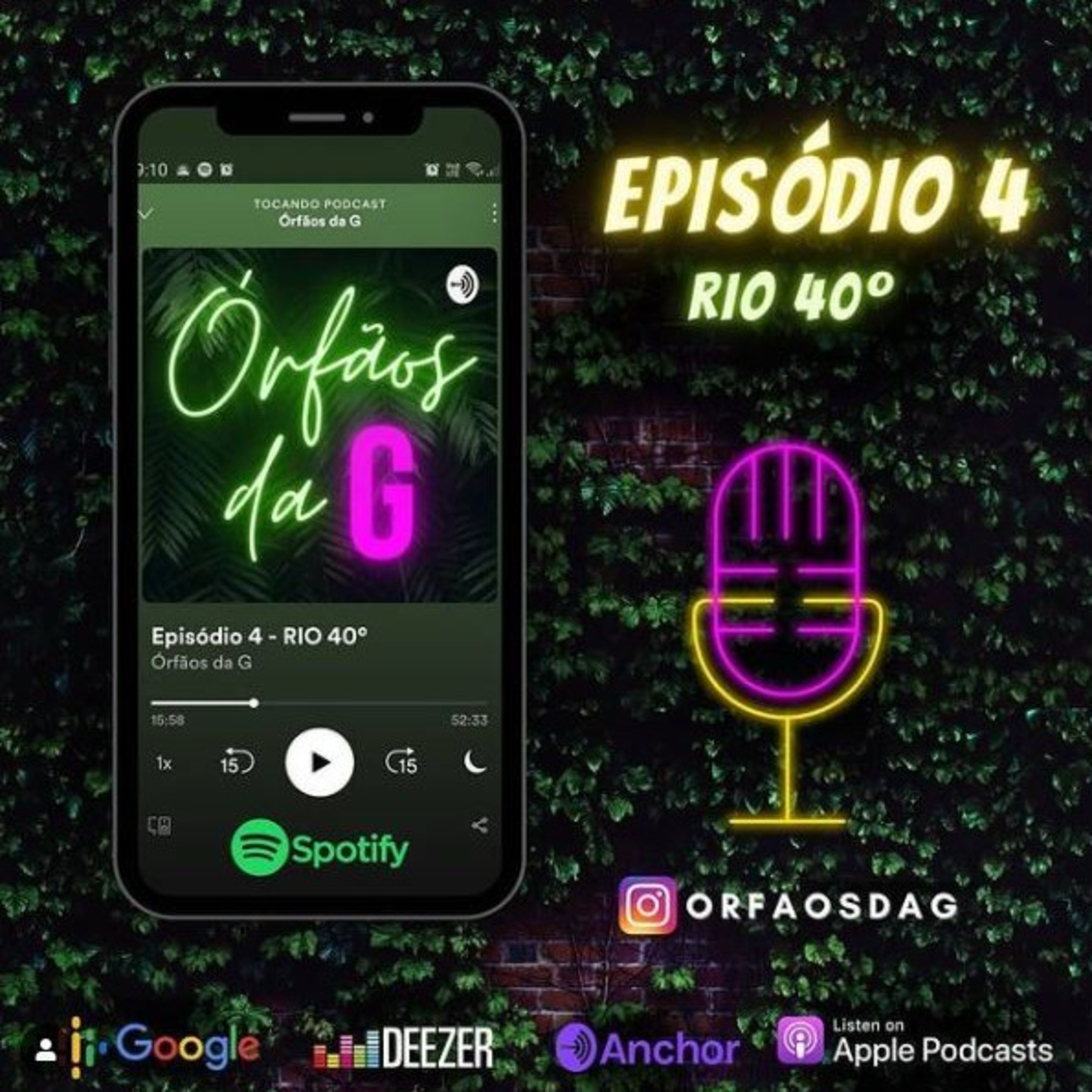 Podcast Órfãos da G