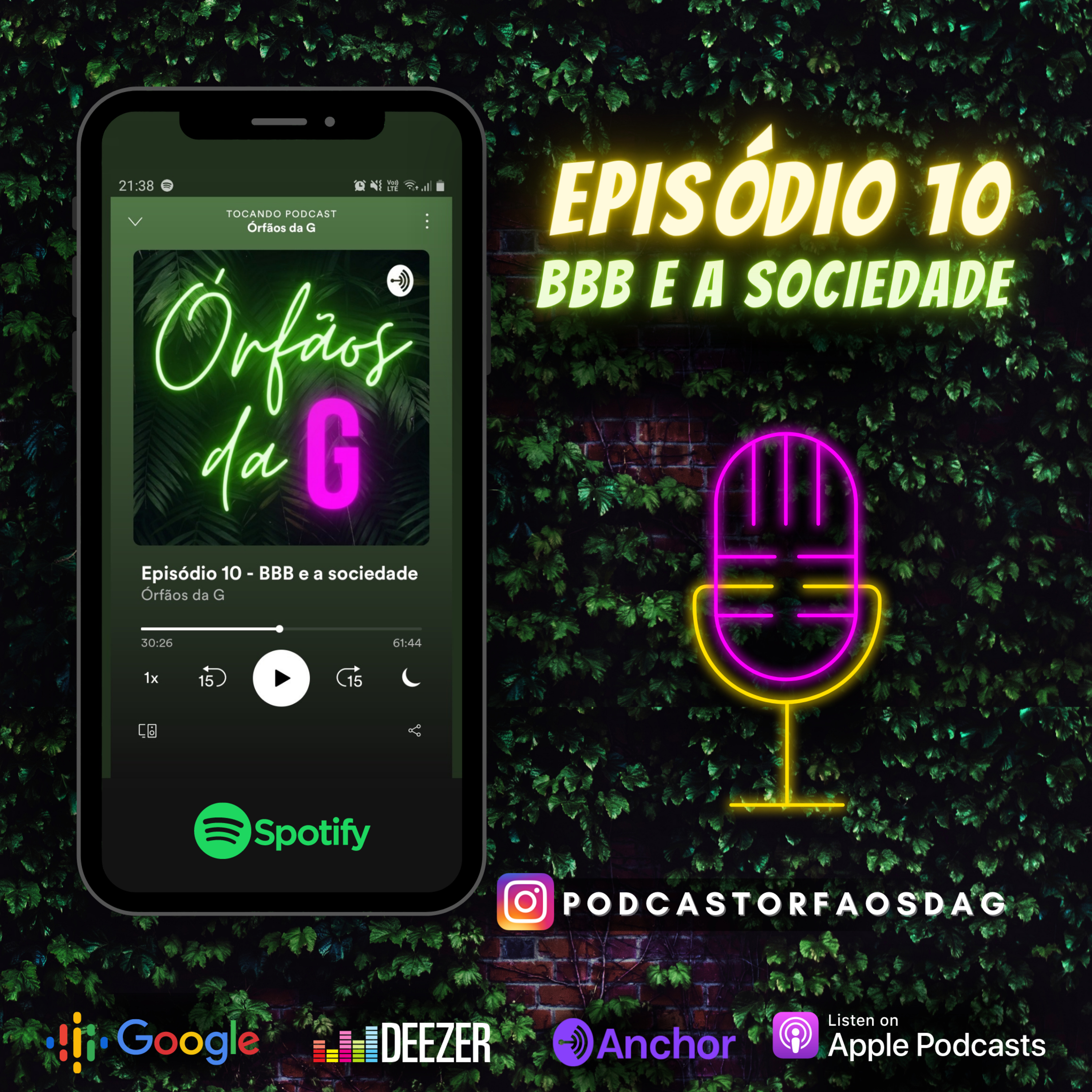 Podcast Órfãos da G