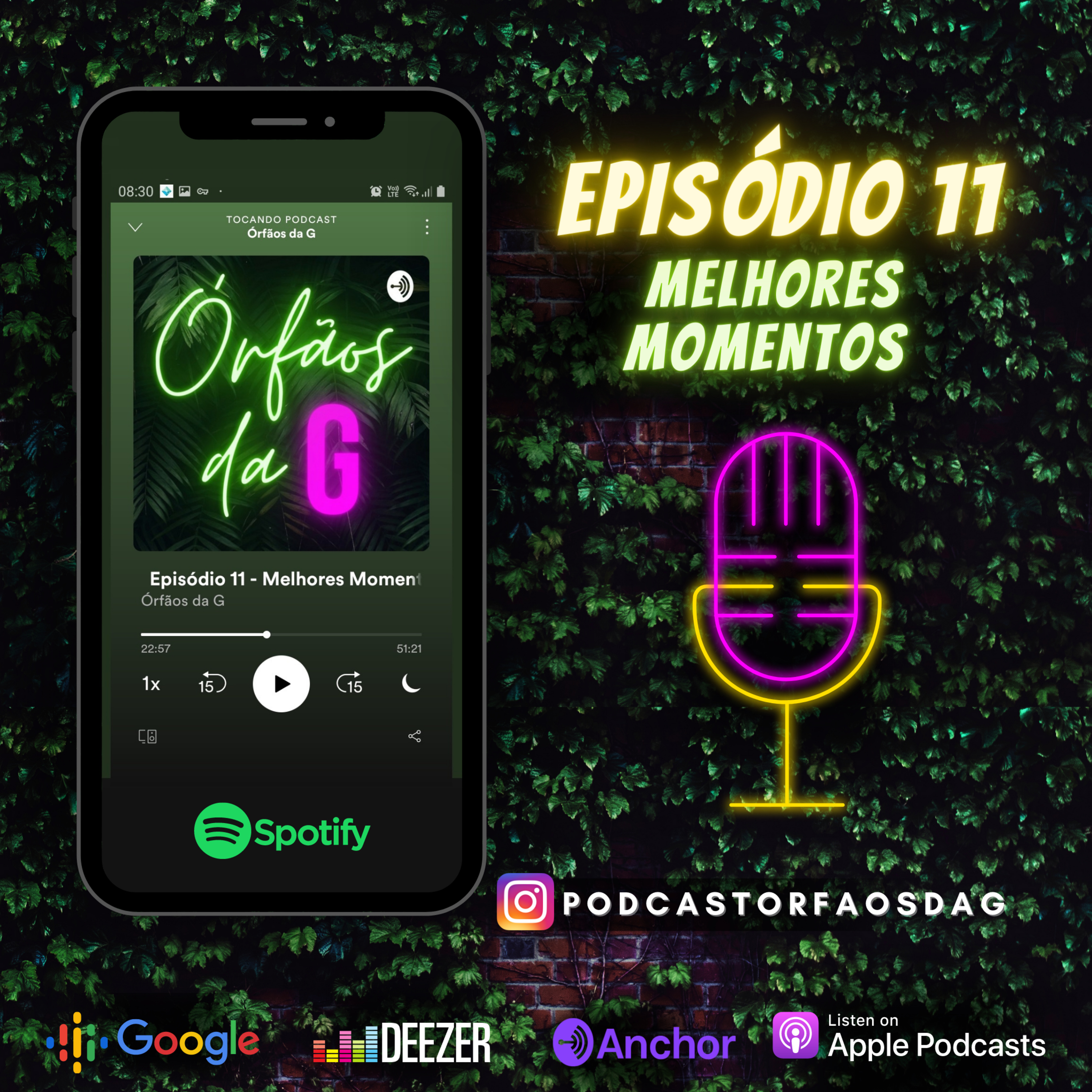 Podcast Órfãos da G