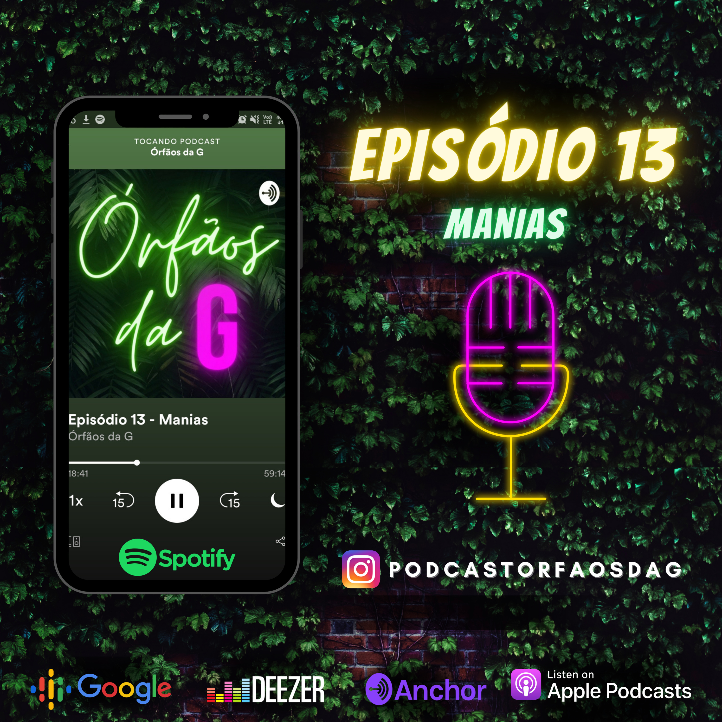 Podcast Órfãos da G