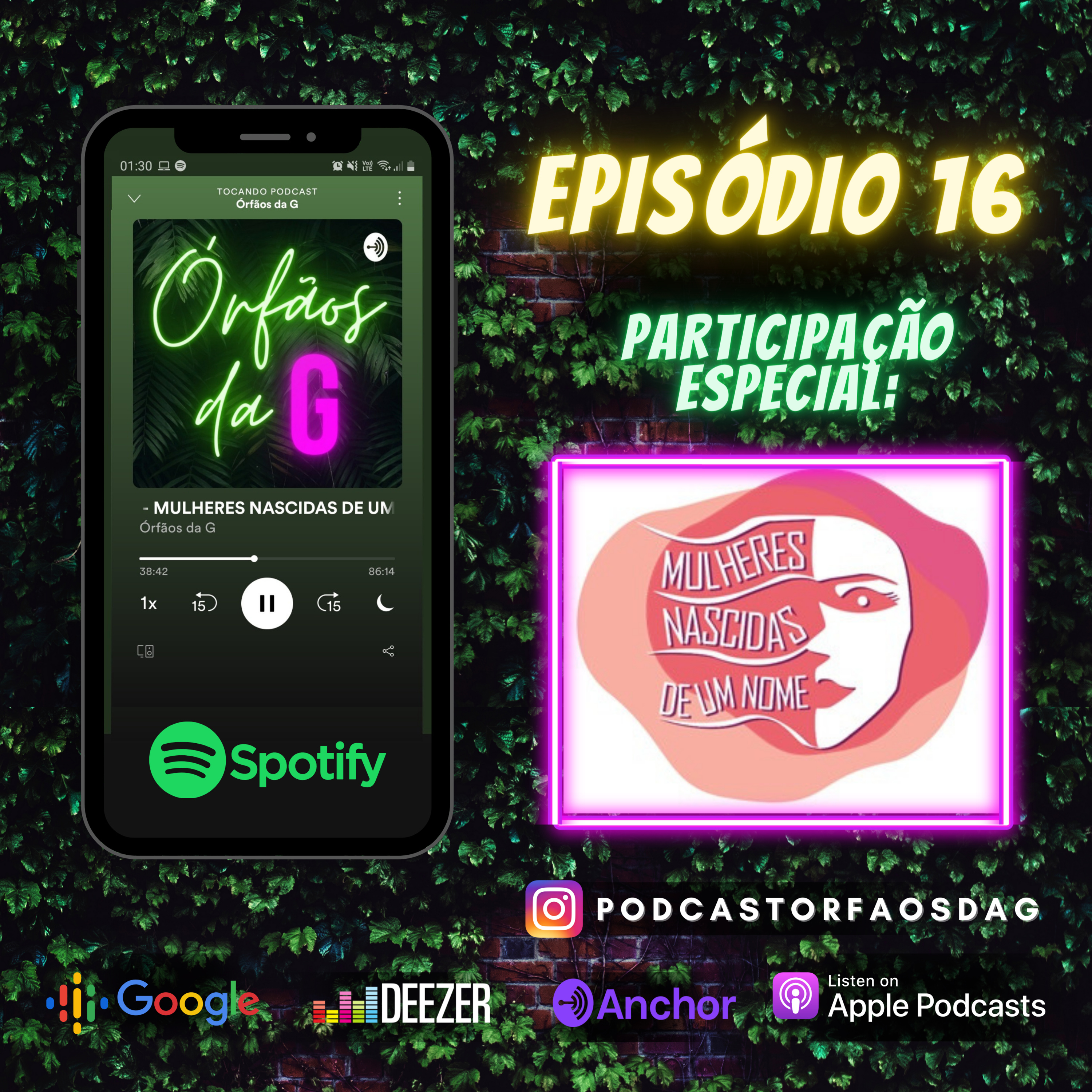 Podcast Órfãos da G