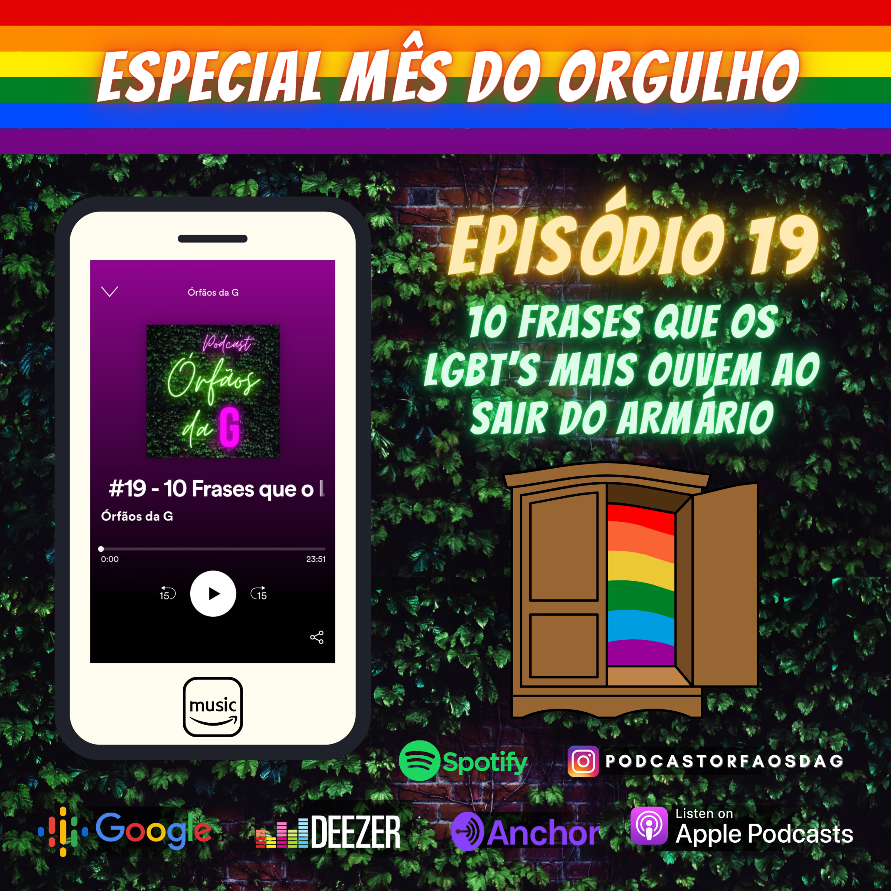 Podcast Órfãos da G