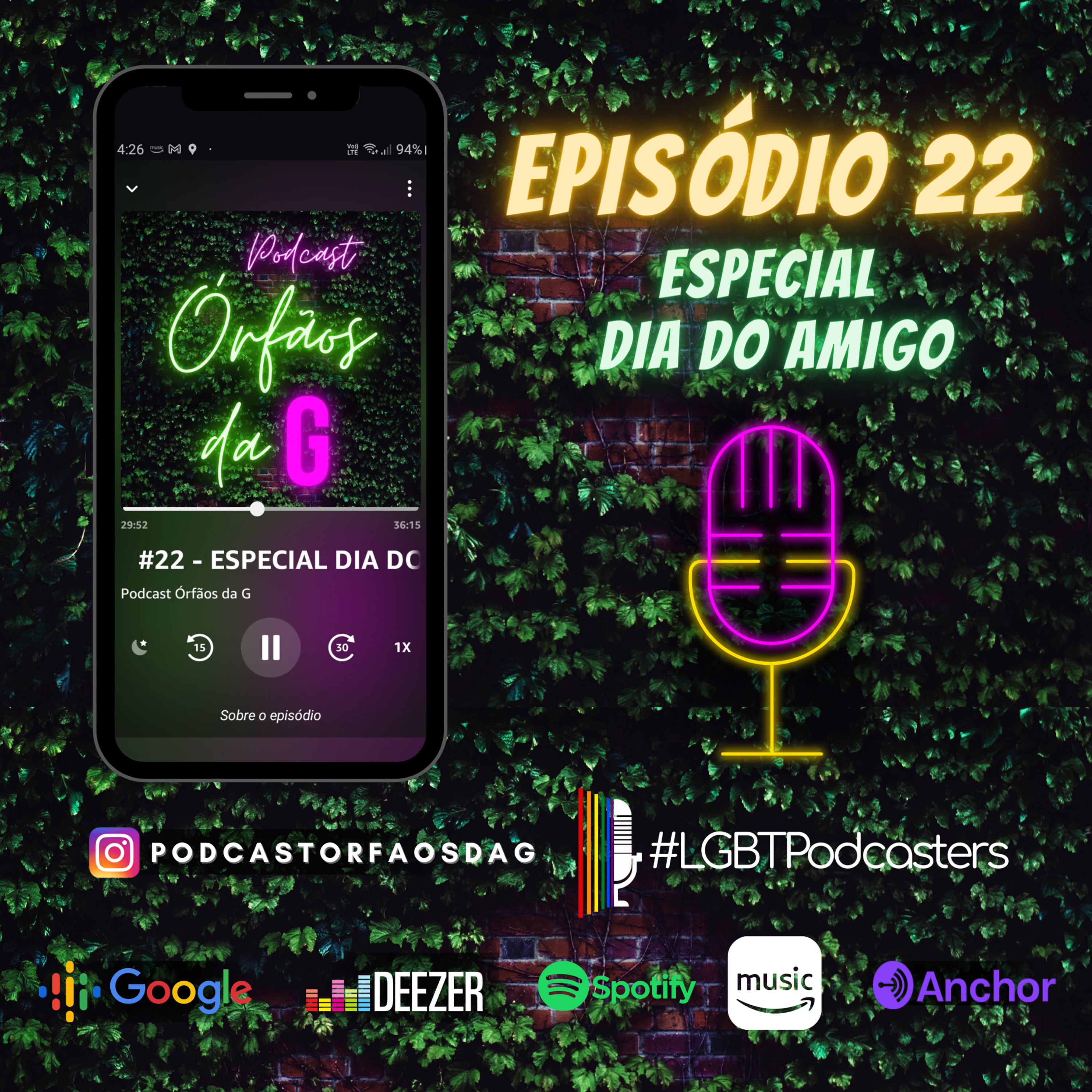 Podcast Órfãos da G