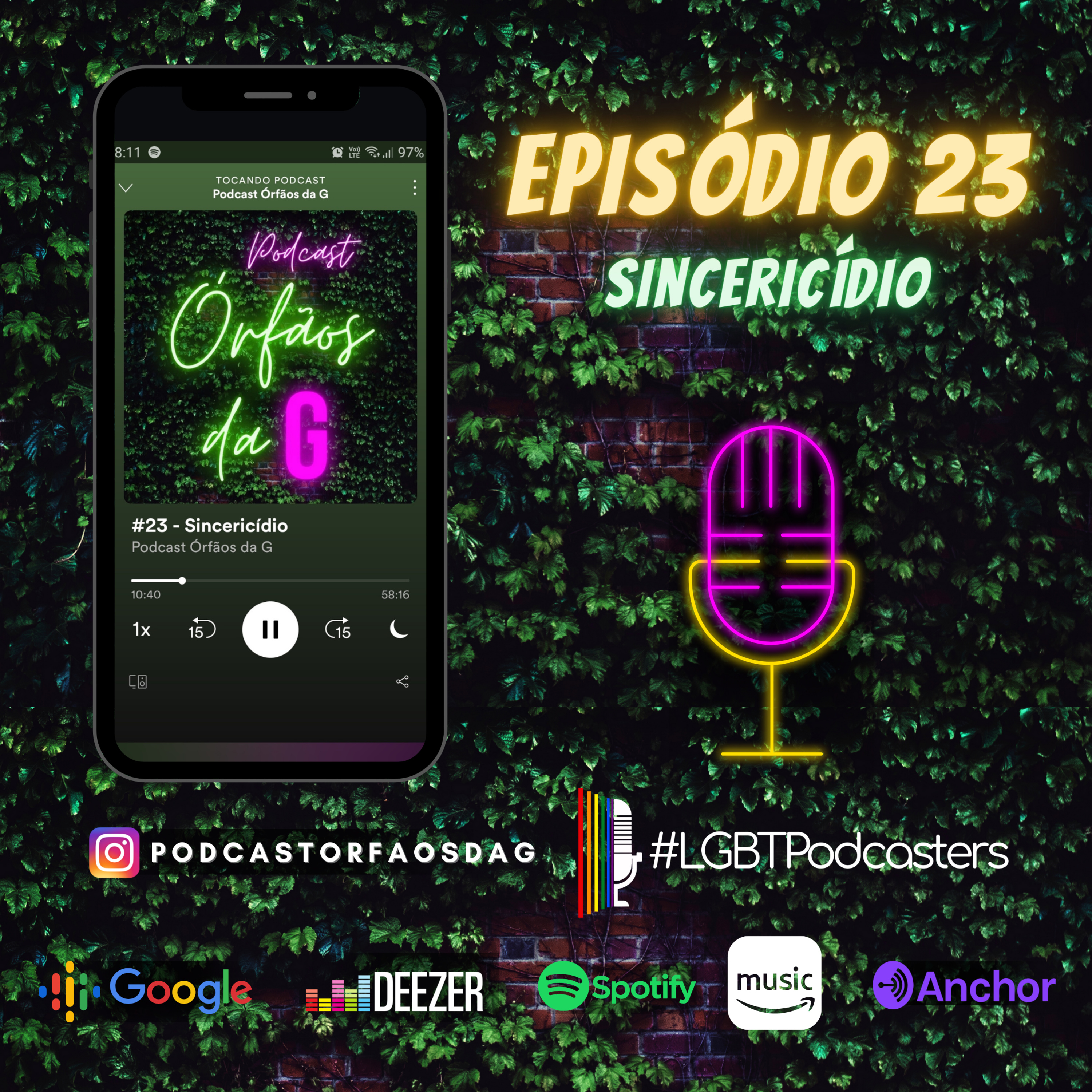 Podcast Órfãos da G