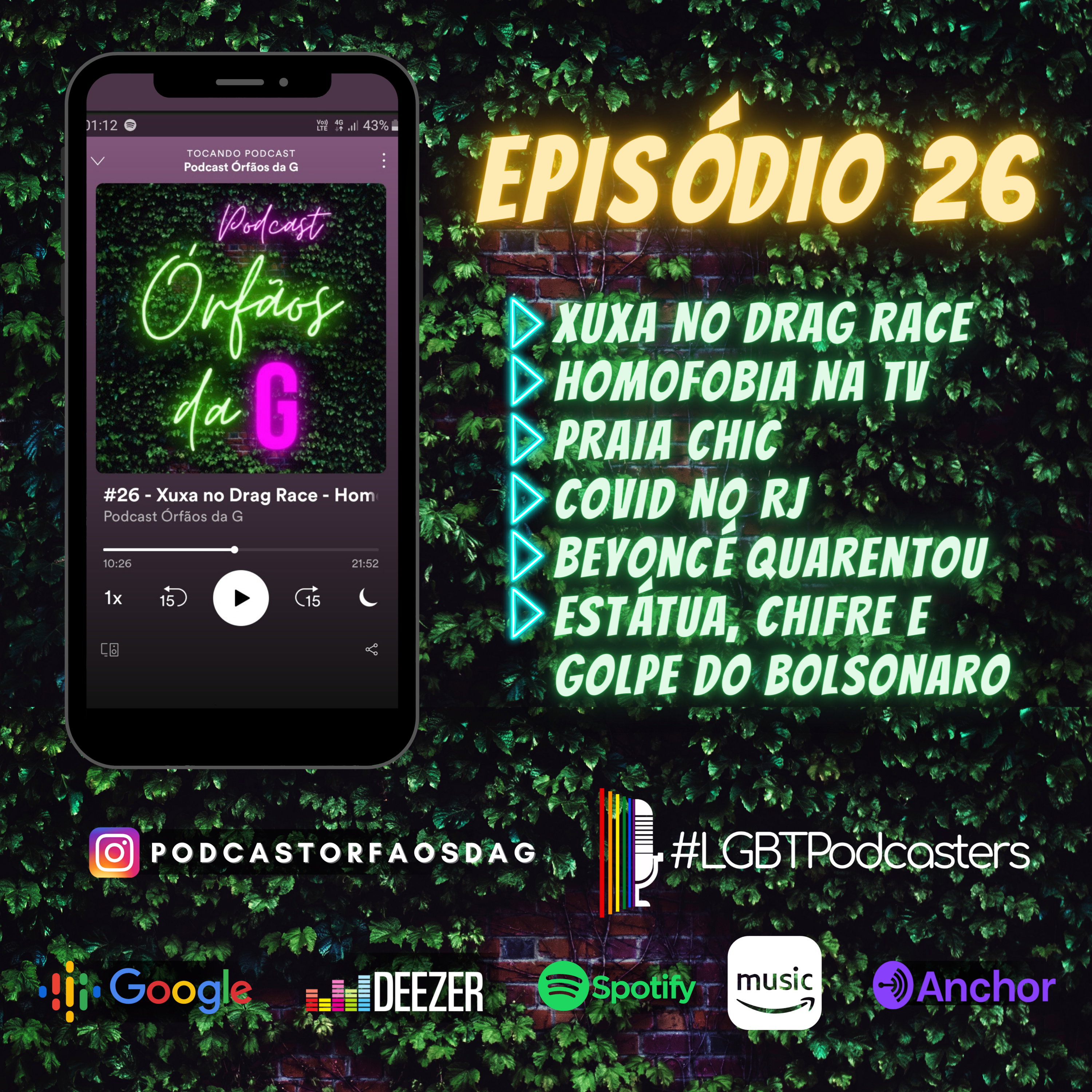 Podcast Órfãos da G