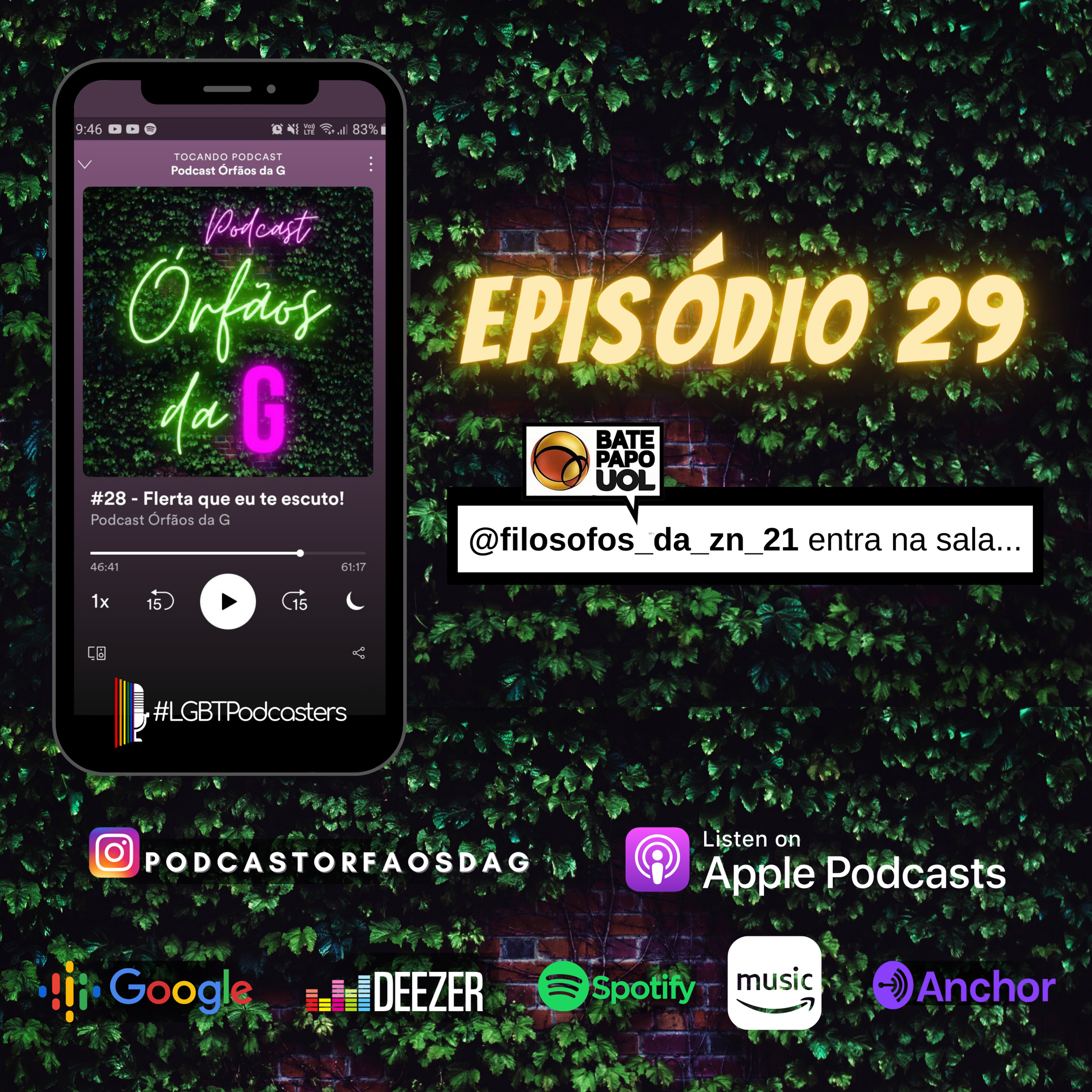 Podcast Órfãos da G