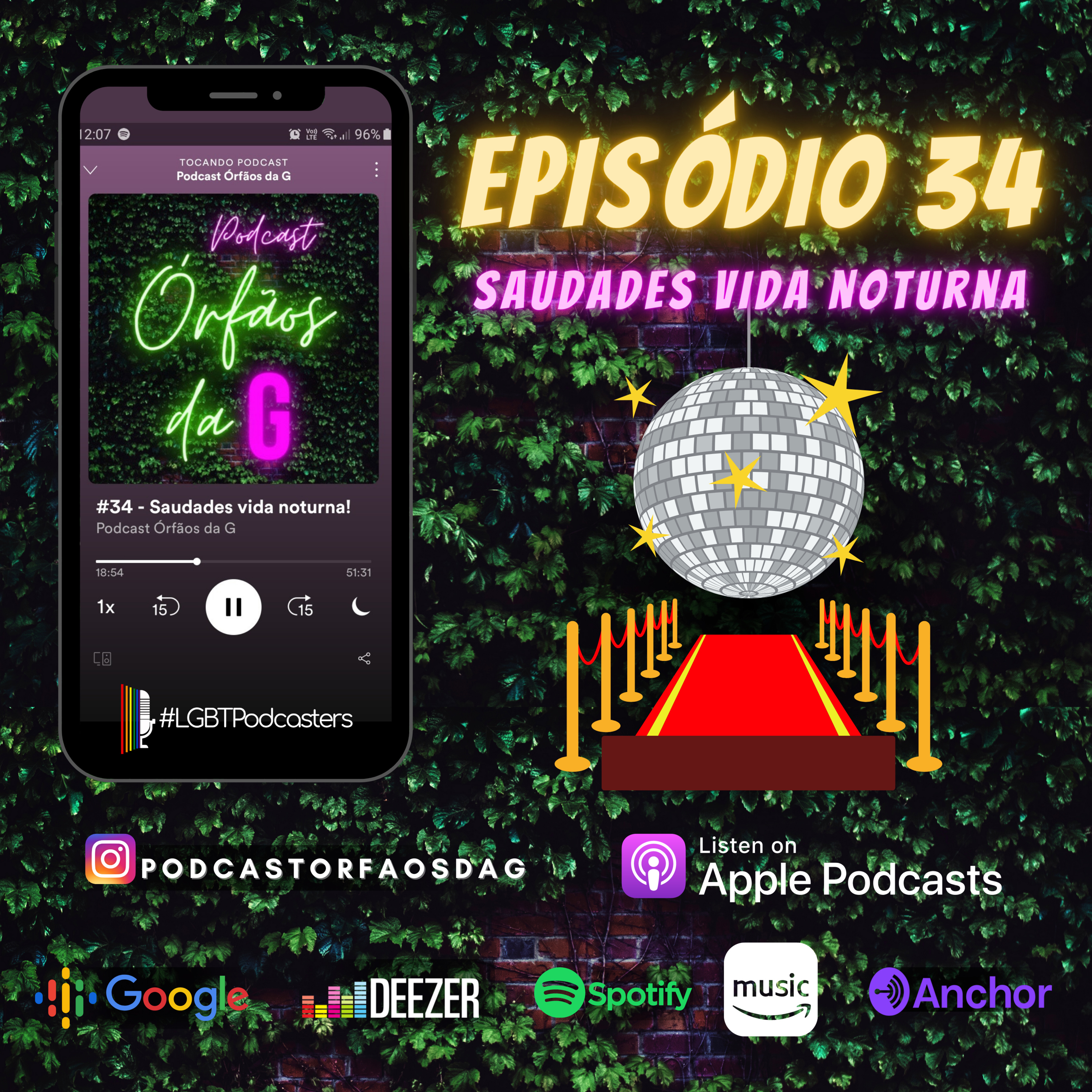 Podcast Órfãos da G