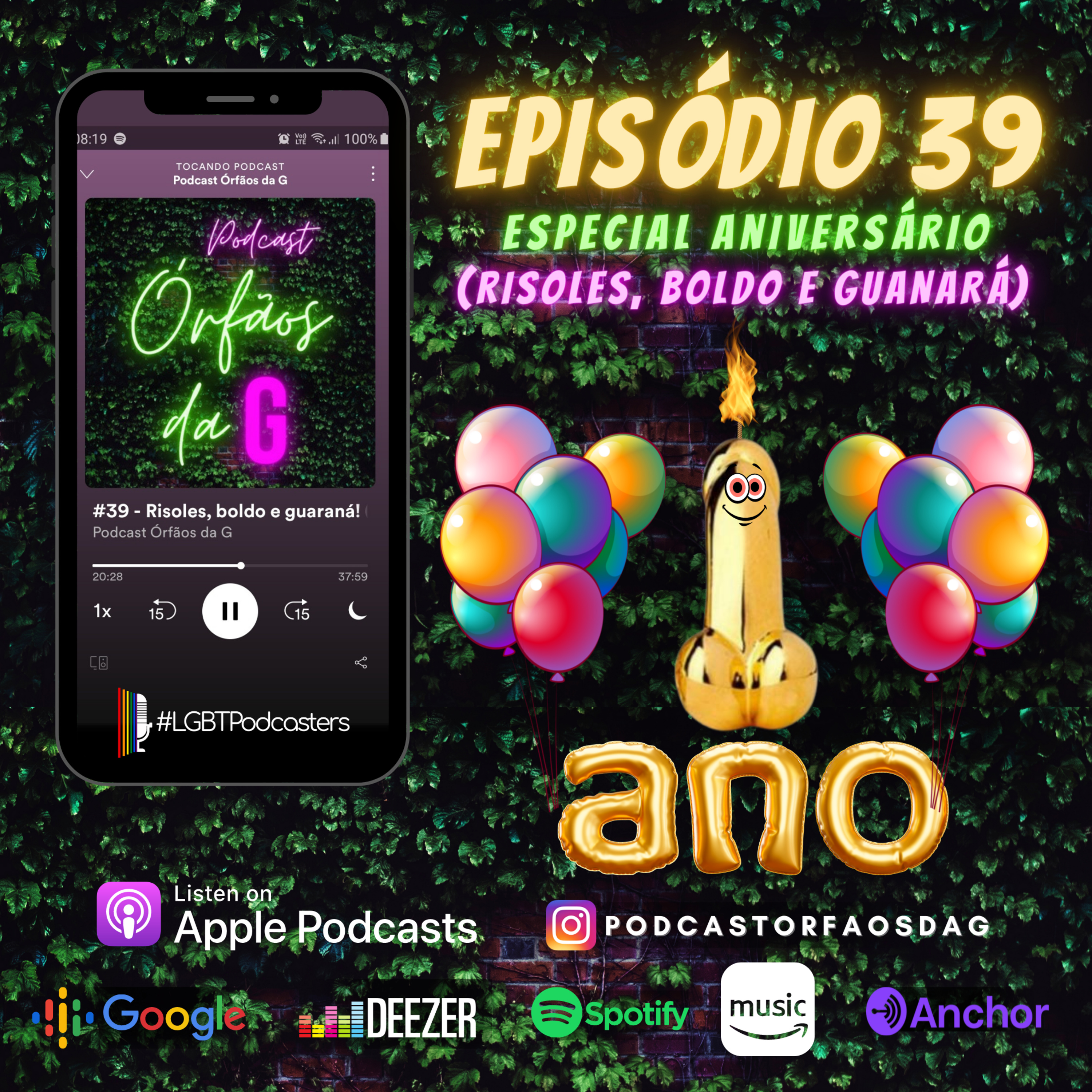 Podcast Órfãos da G