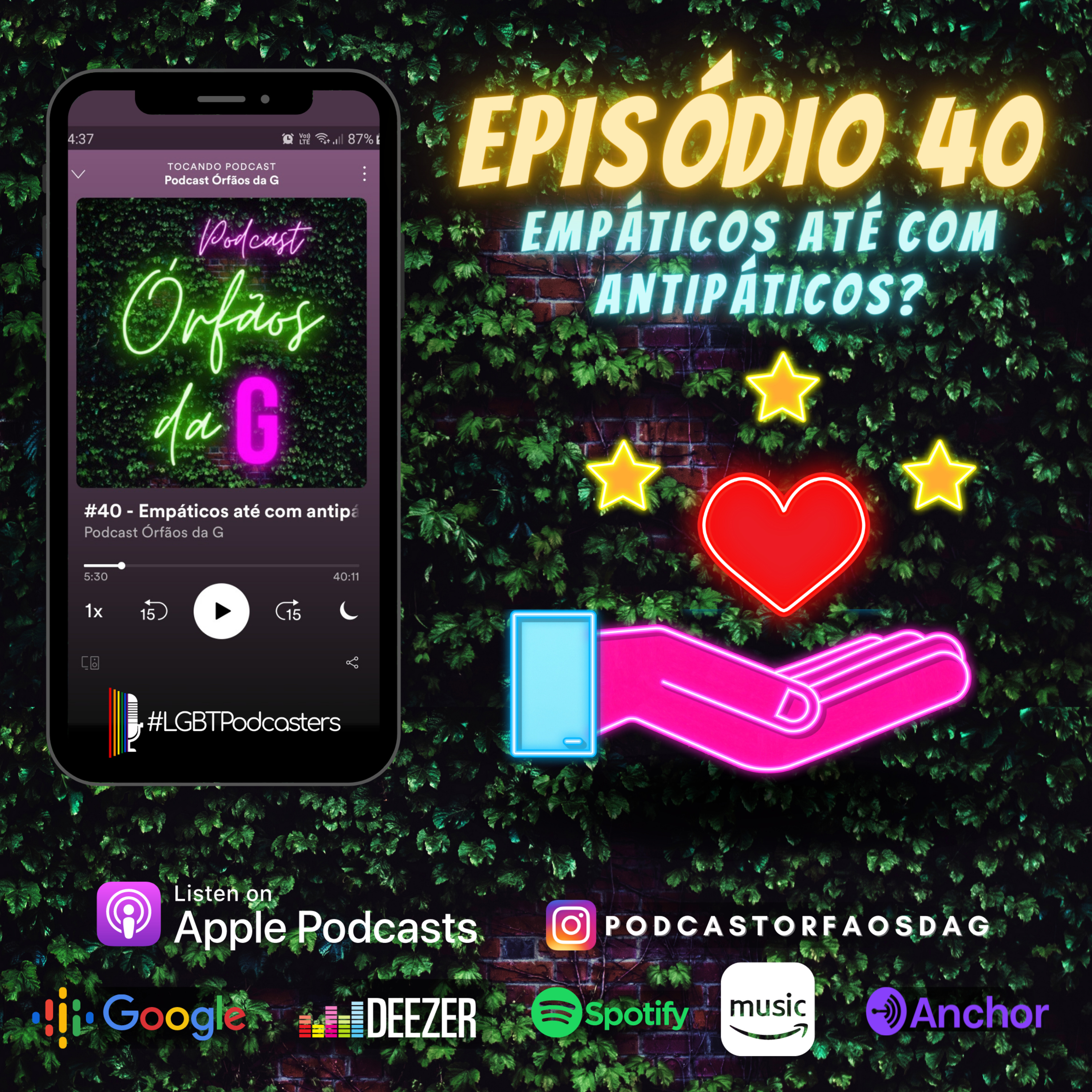 Podcast Órfãos da G