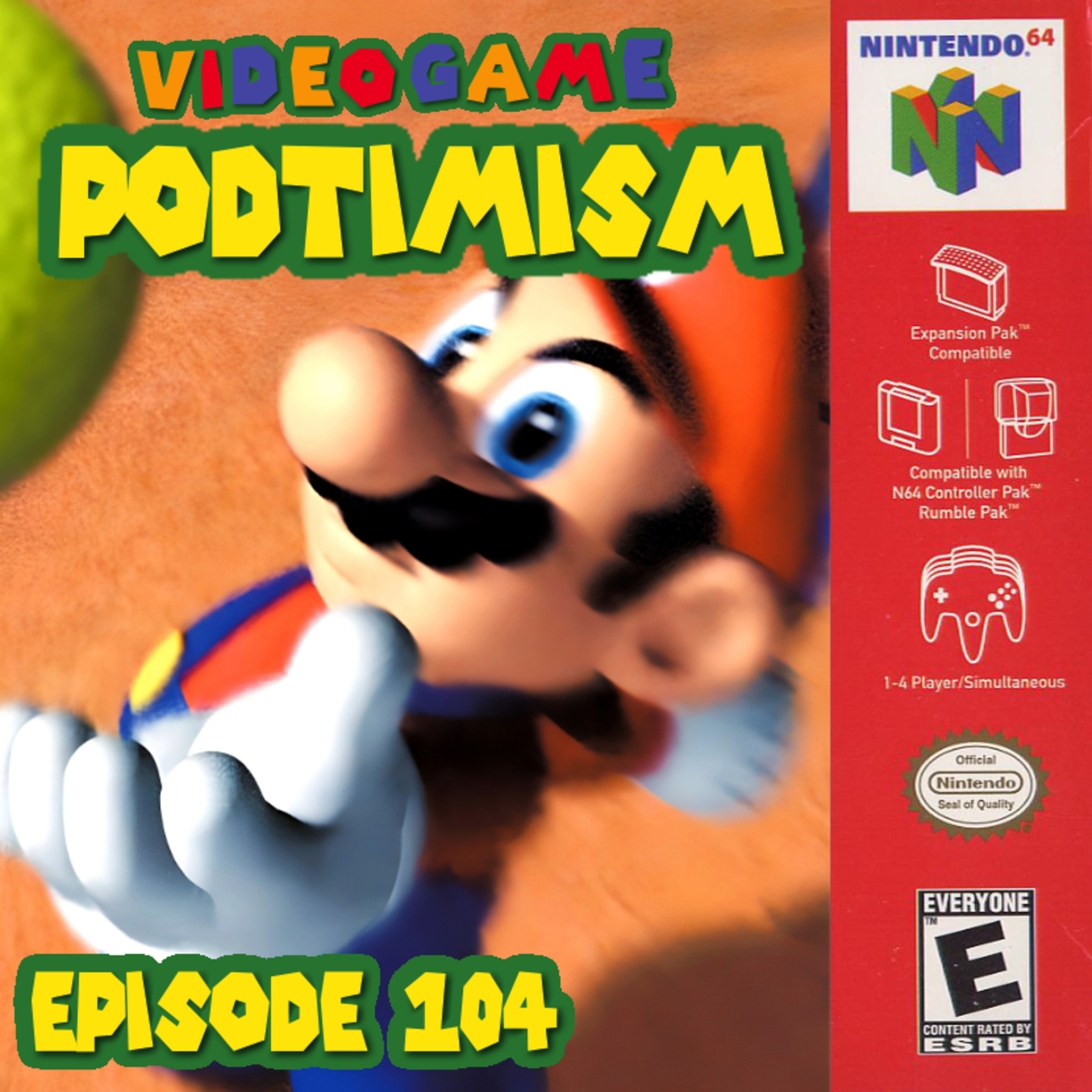 Ep. 104: In a 'Mushi Mood (Feat. Mario Tennis 64) episode artwork