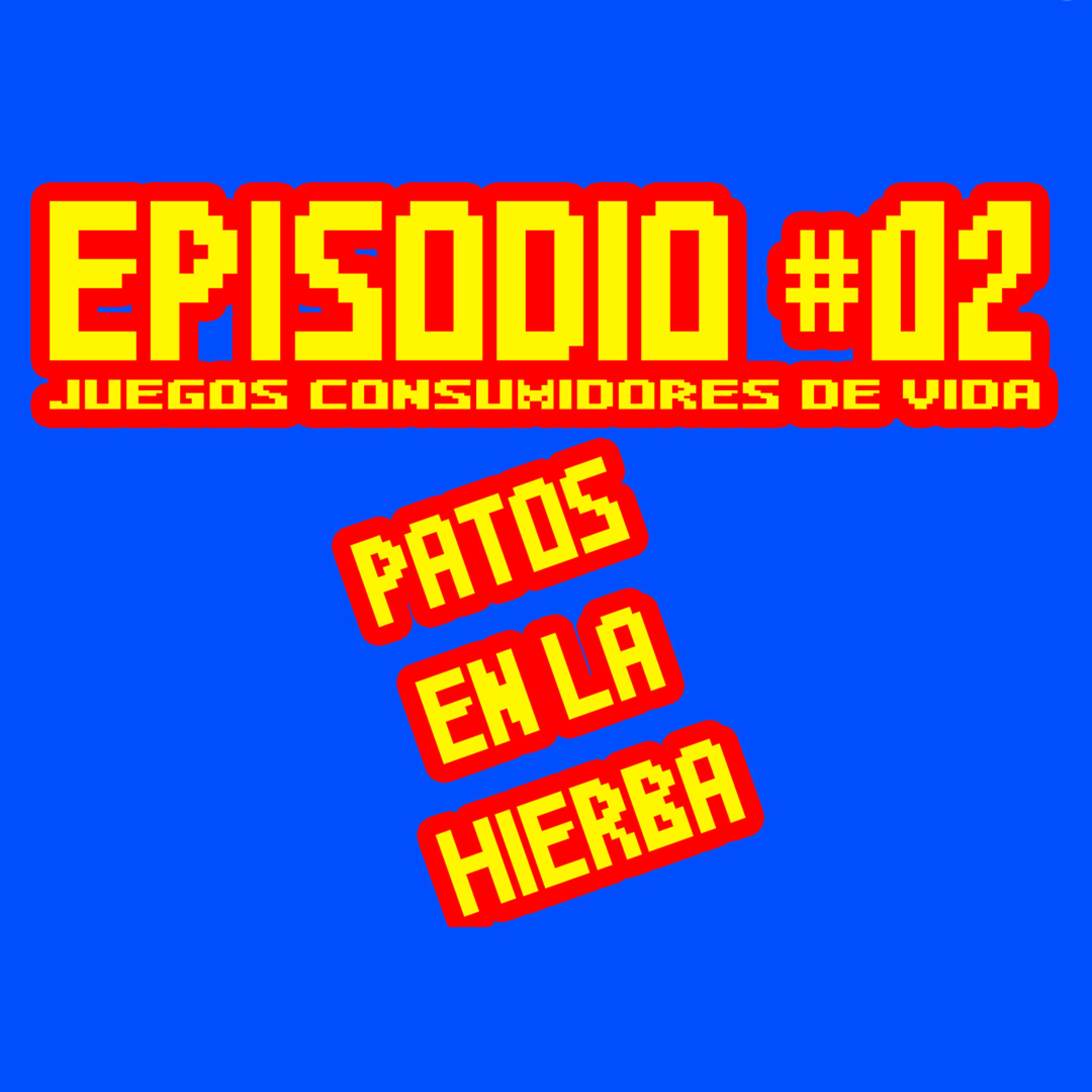 Patos en la Hierba