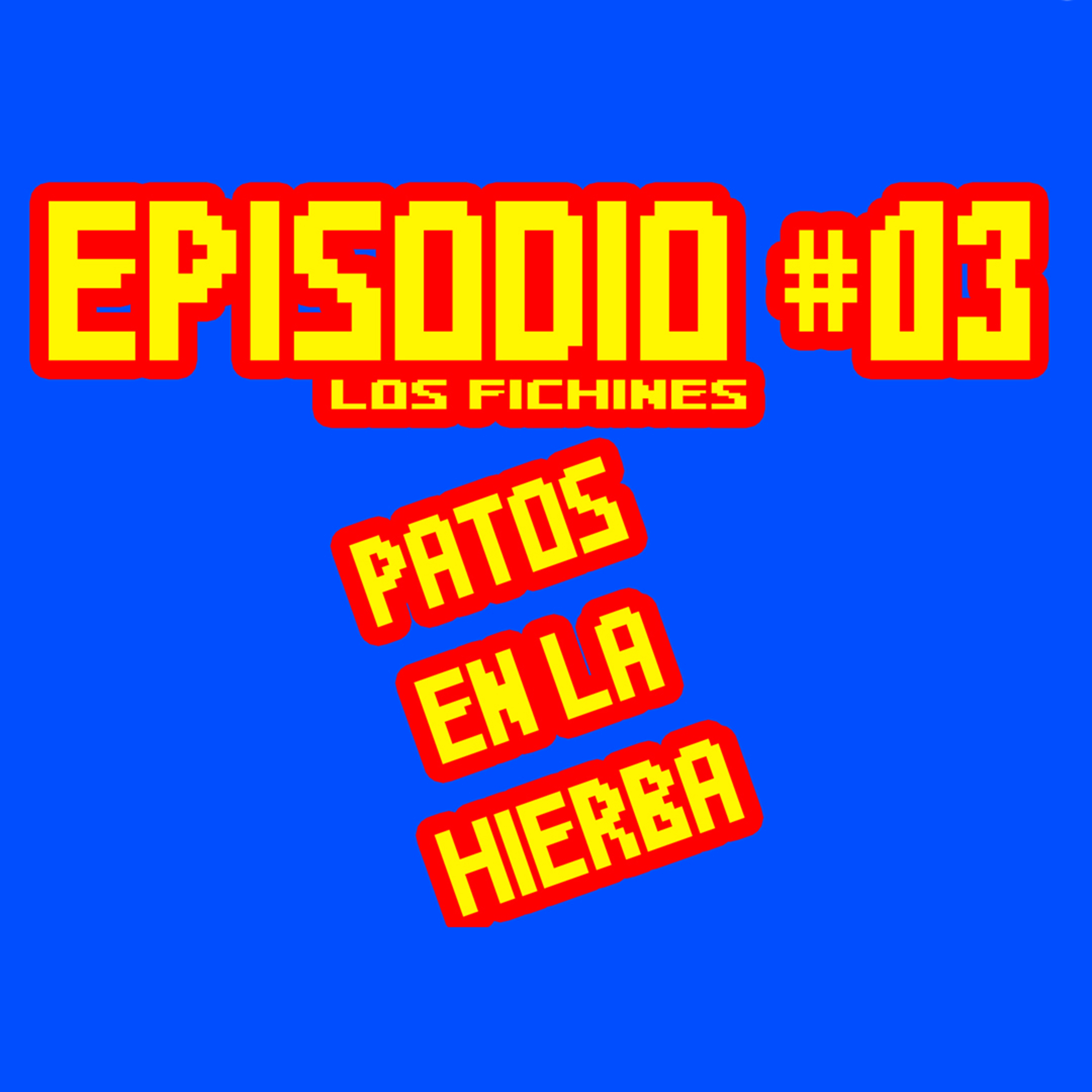 Patos en la Hierba