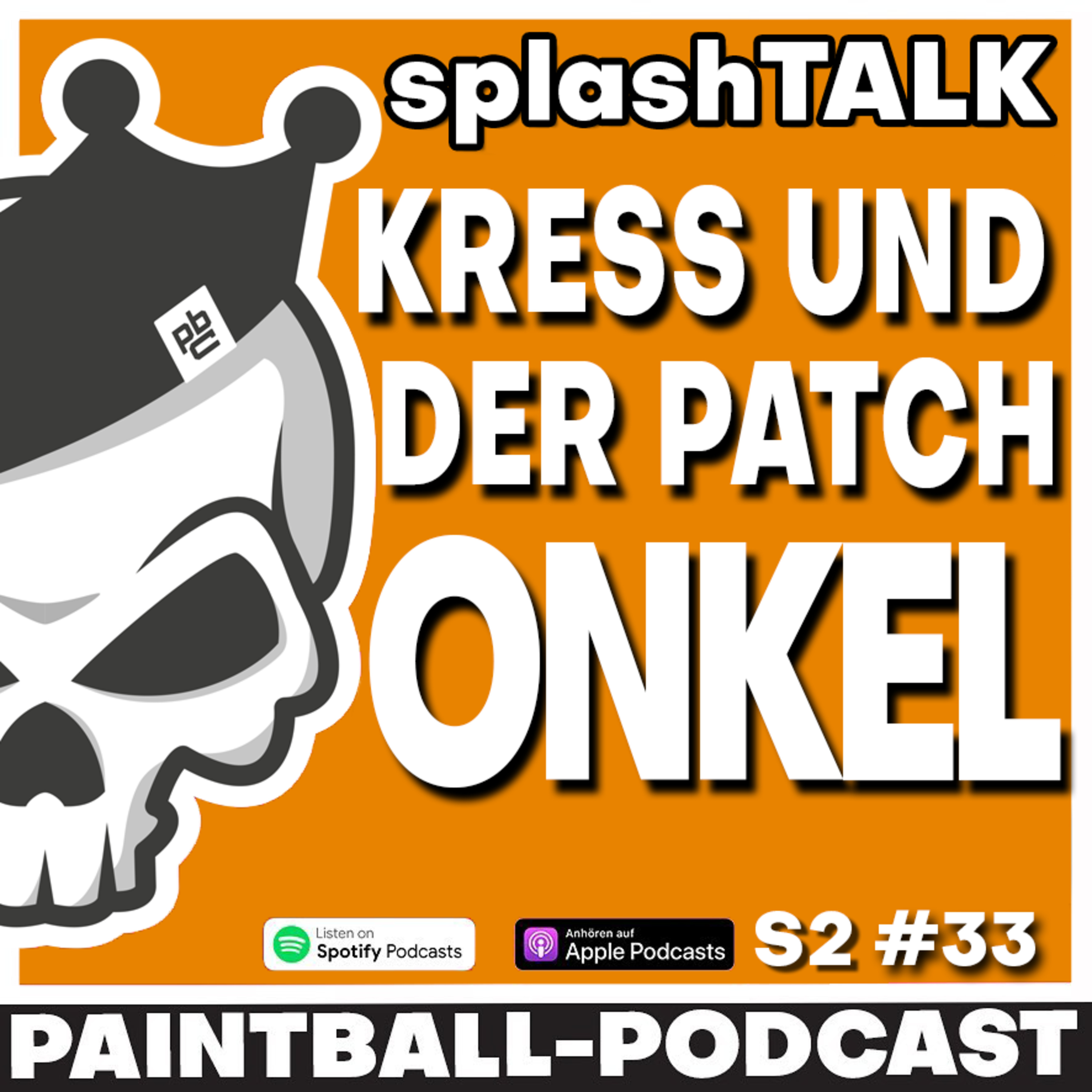 #33 splashTALK S2F4 Kress und der kleine Große PATCH-Werk Onkel episode artwork