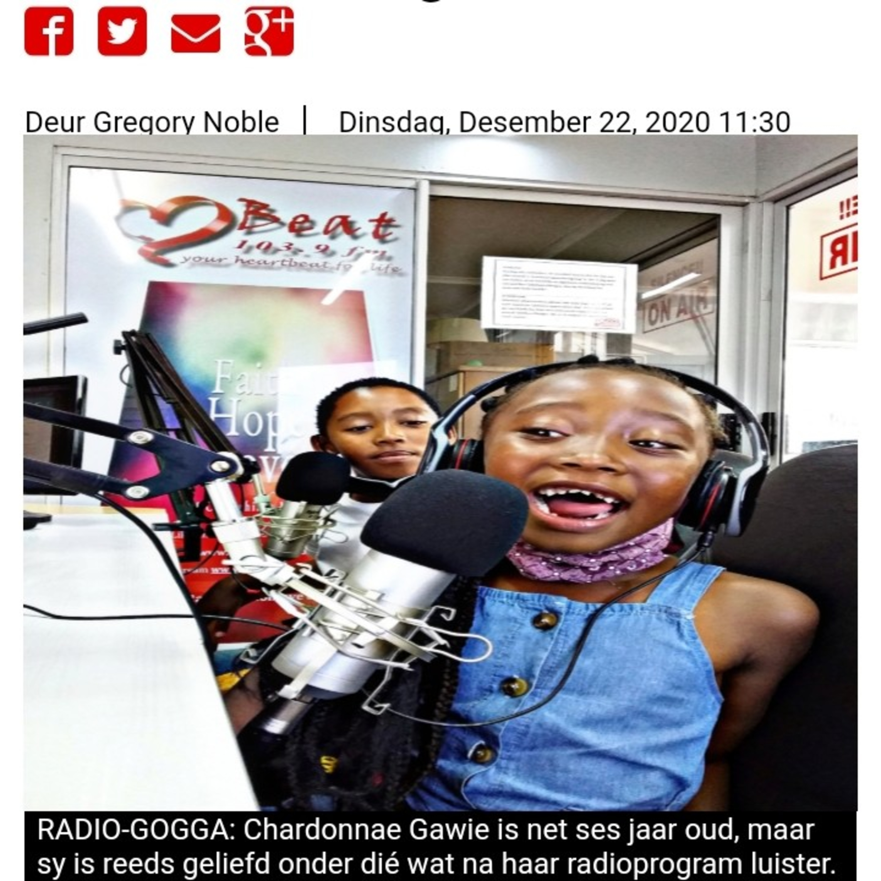 WELKOM BY Christo Gawie | Chardonnae Mickles-Gawie POTGOOI PROGRAMME