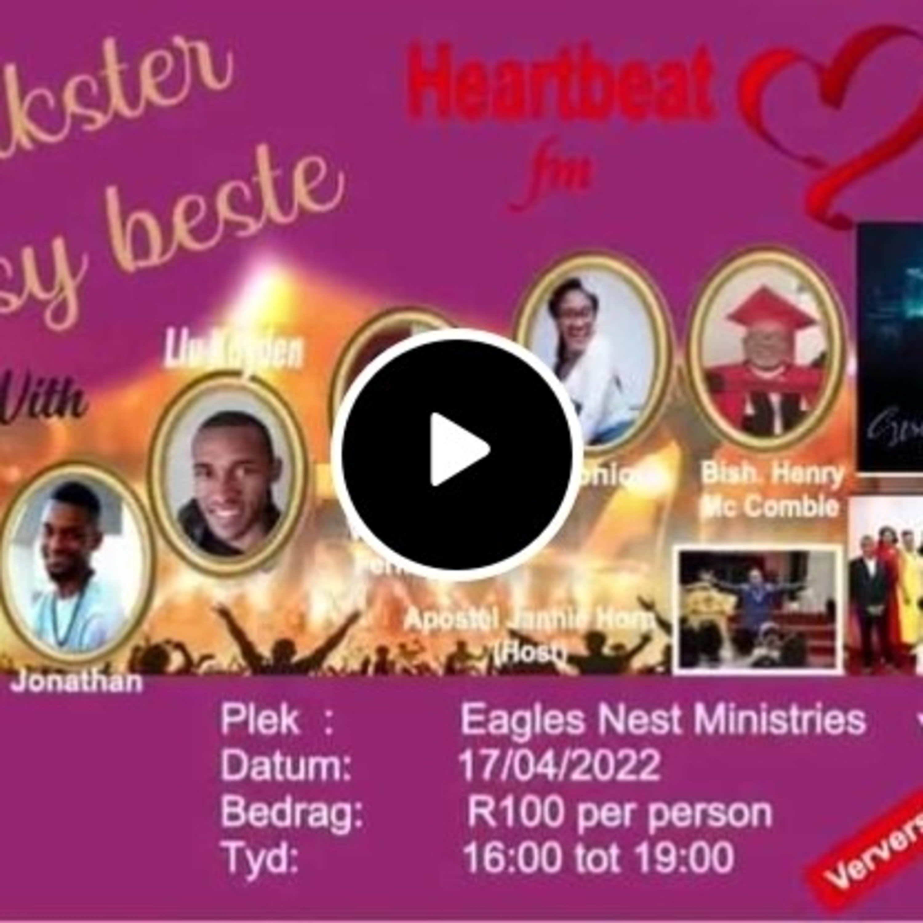 WELKOM BY Christo Gawie | Chardonnae Mickles-Gawie POTGOOI PROGRAMME