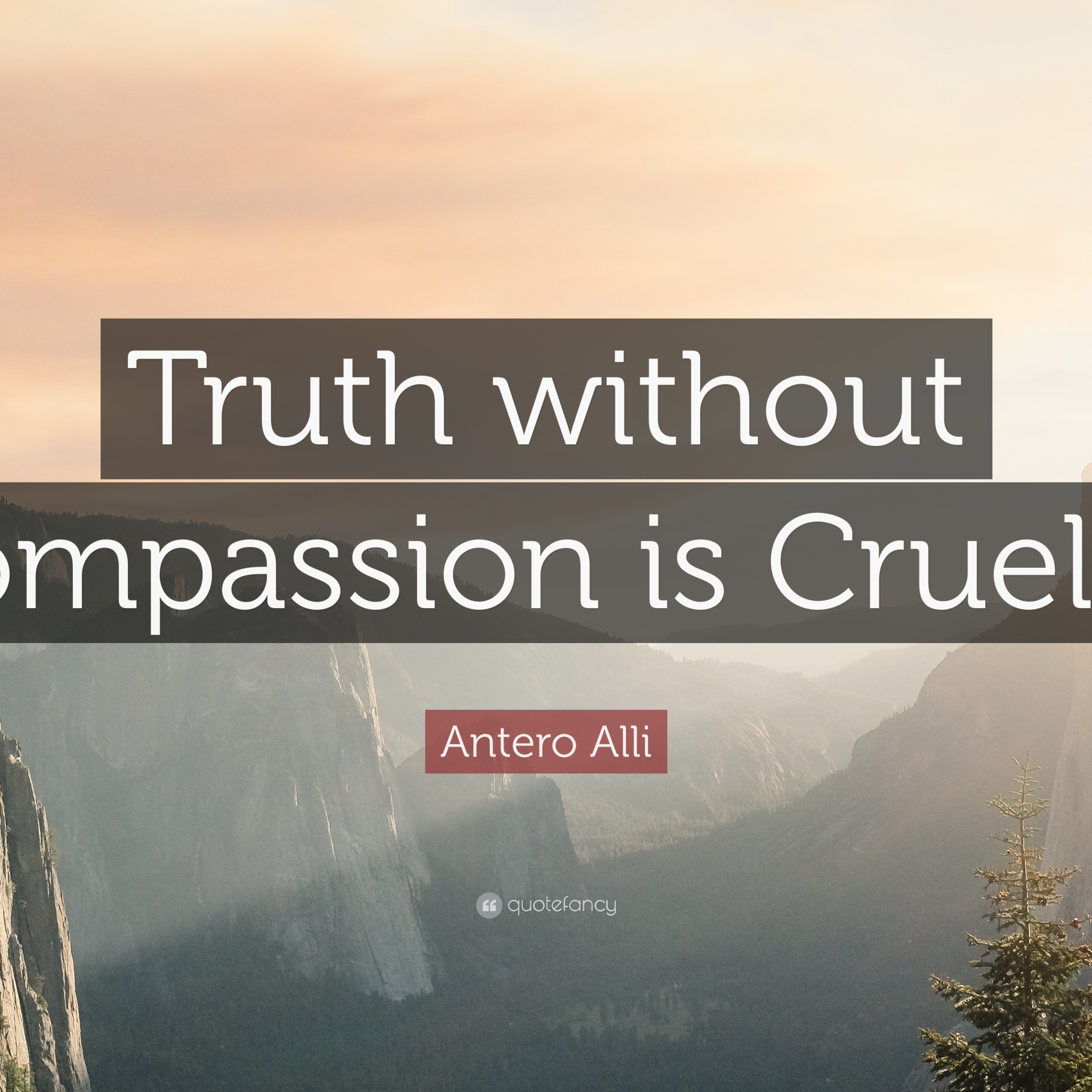 Truth vs Compassion