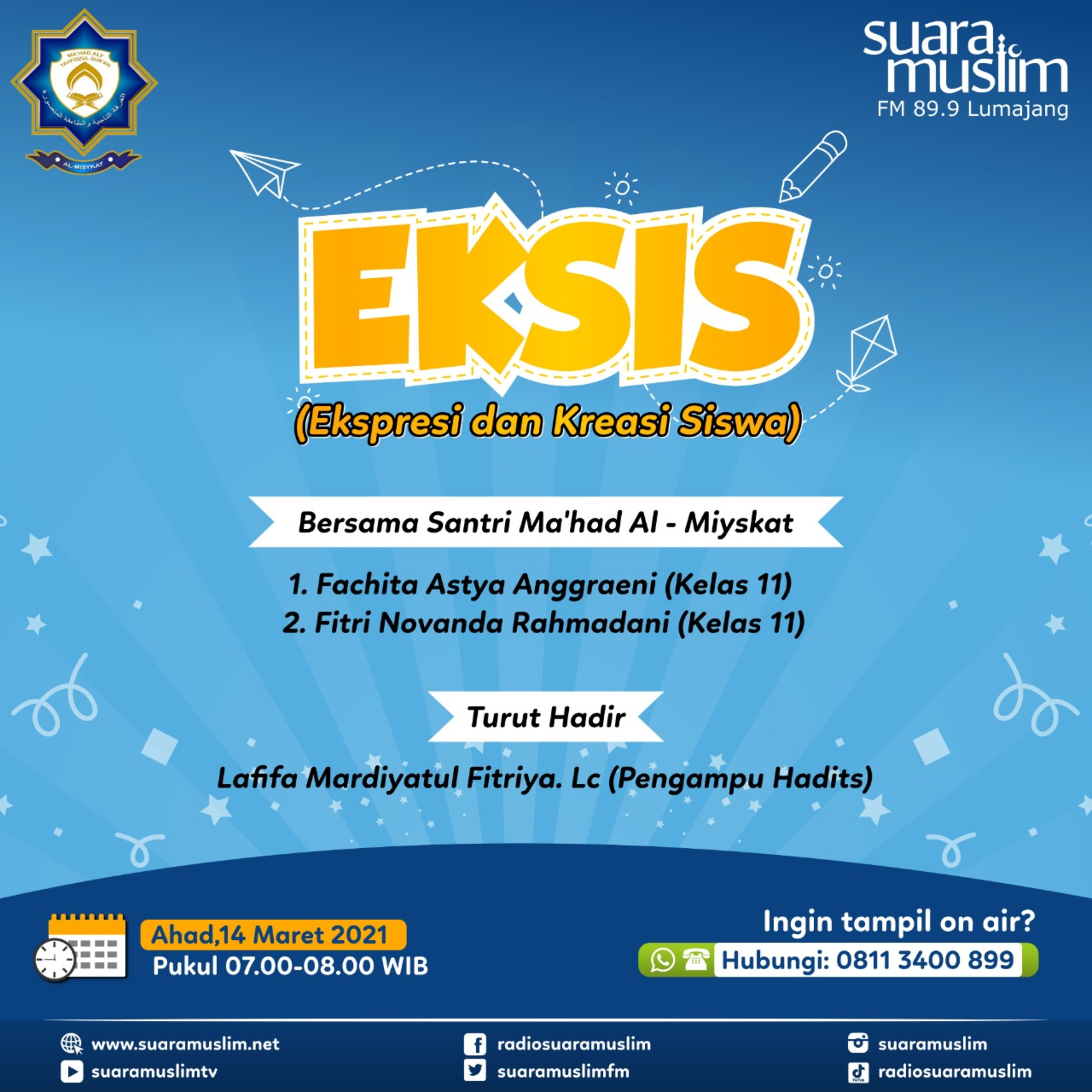 EKSIS Bersama Ma’had Al-Misykat Cahaya Al-Qur’an Lumajang episode artwork