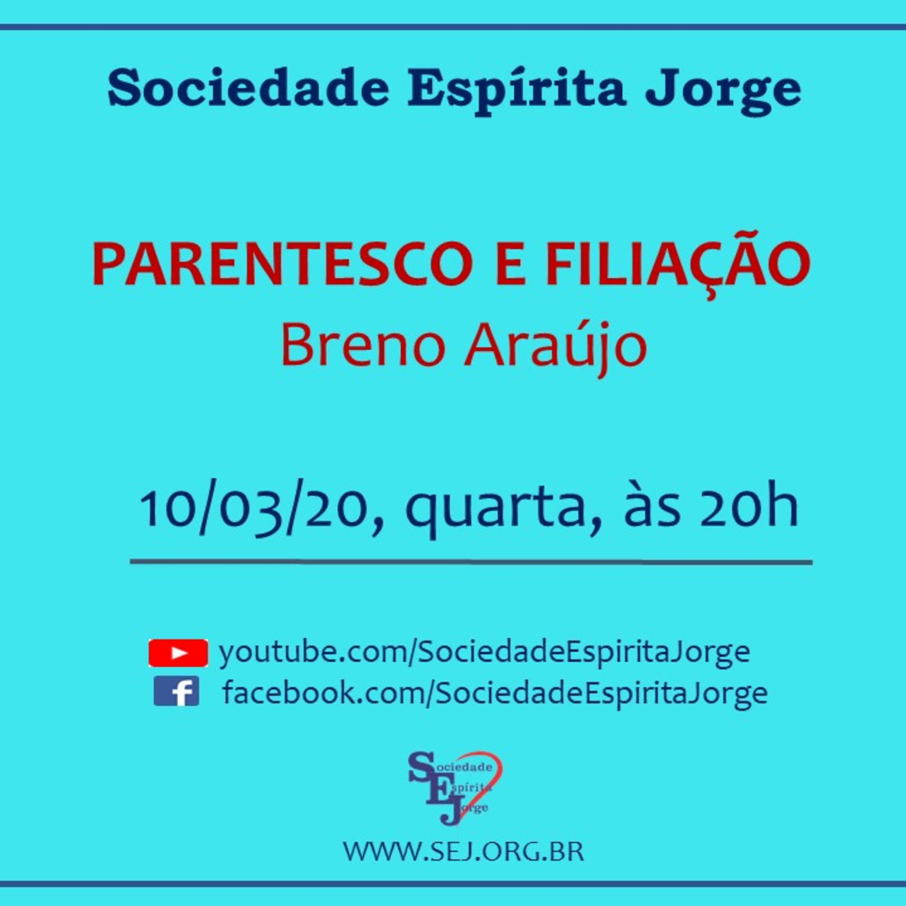 MINUTOS NA SEJ - Sociedade Espírita Jorge
