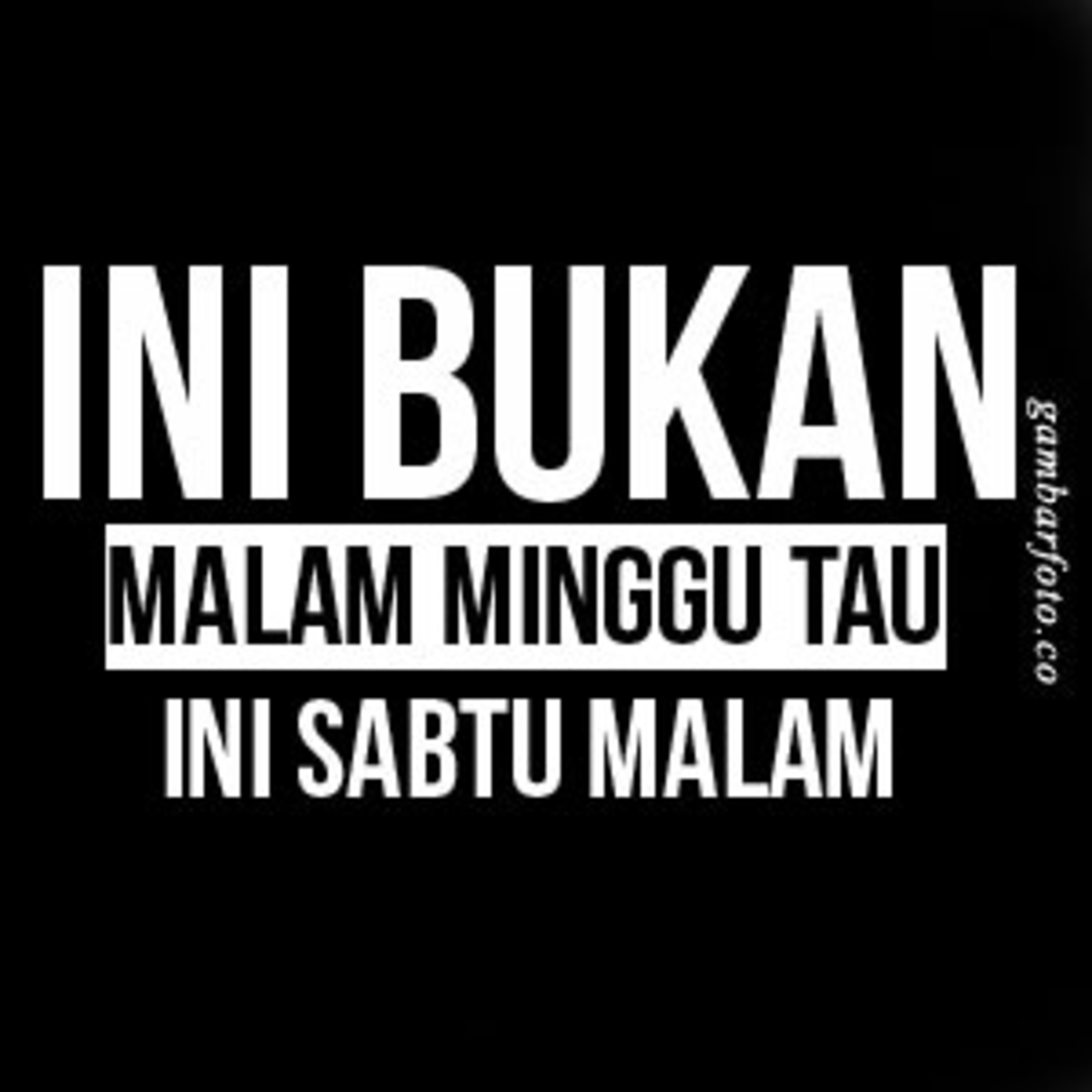 Malam Minggu buat sih jomblo pejuang rupiah episode artwork