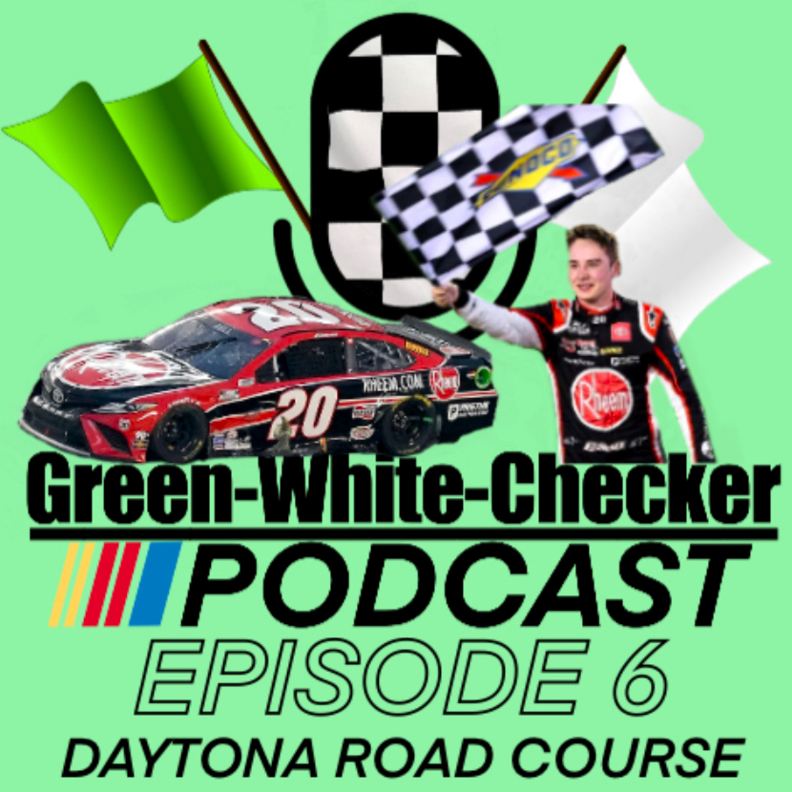 Green-White-Checker