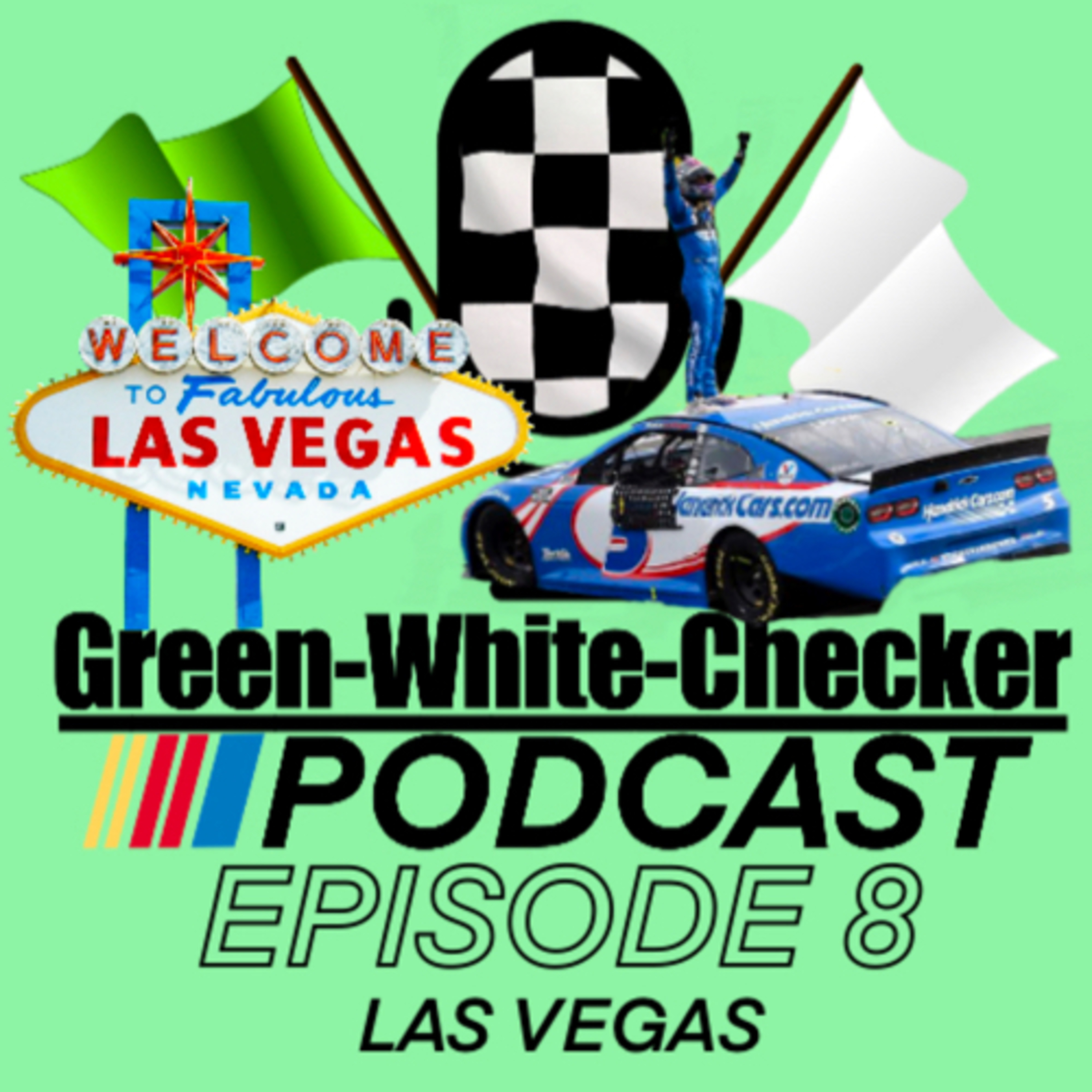 Green-White-Checker