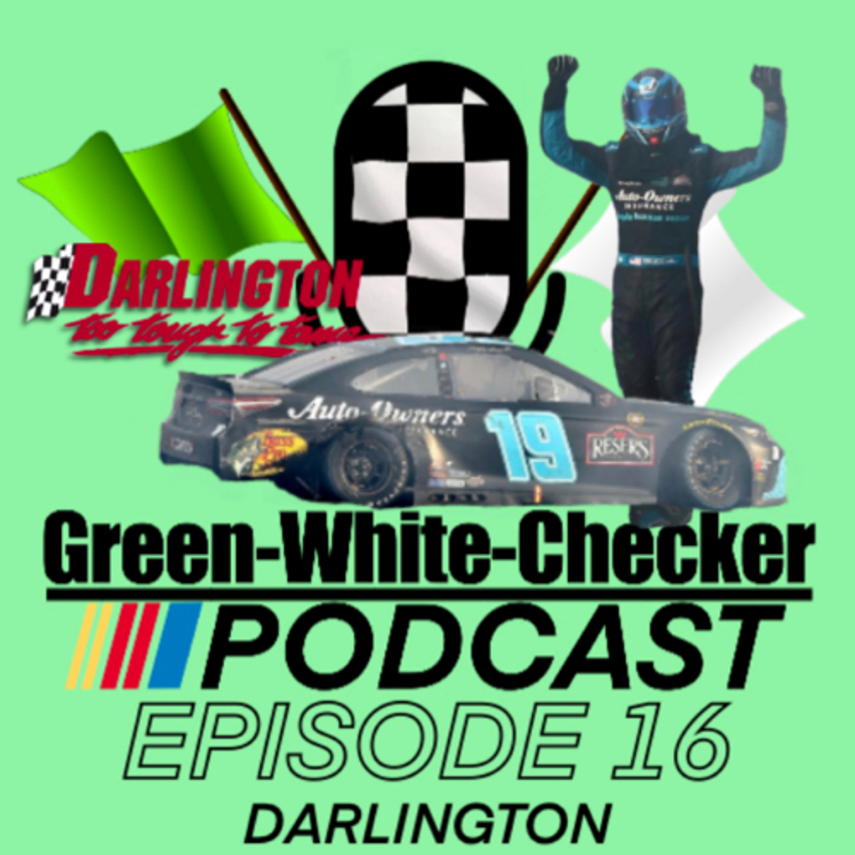 Green-White-Checker