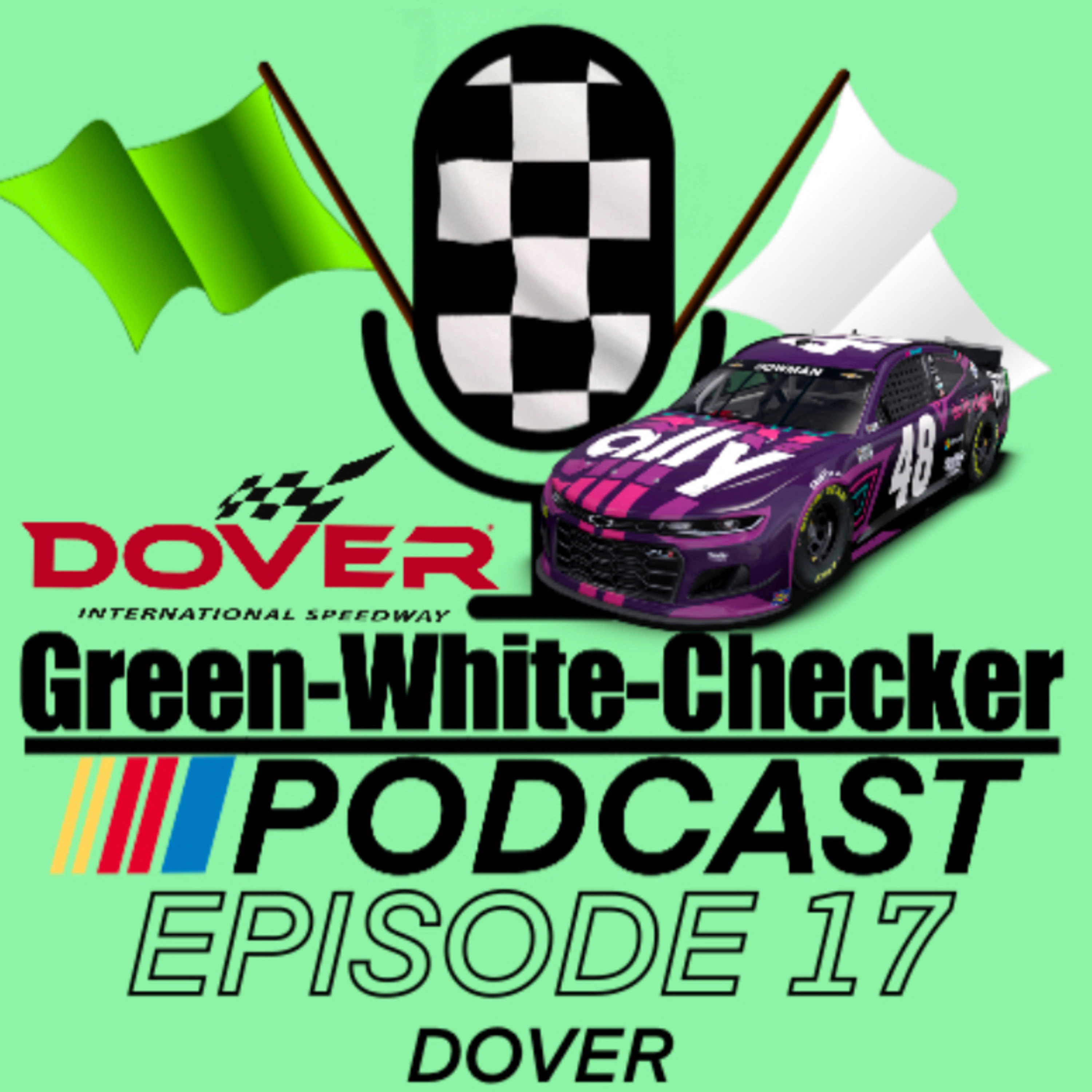 Green-White-Checker