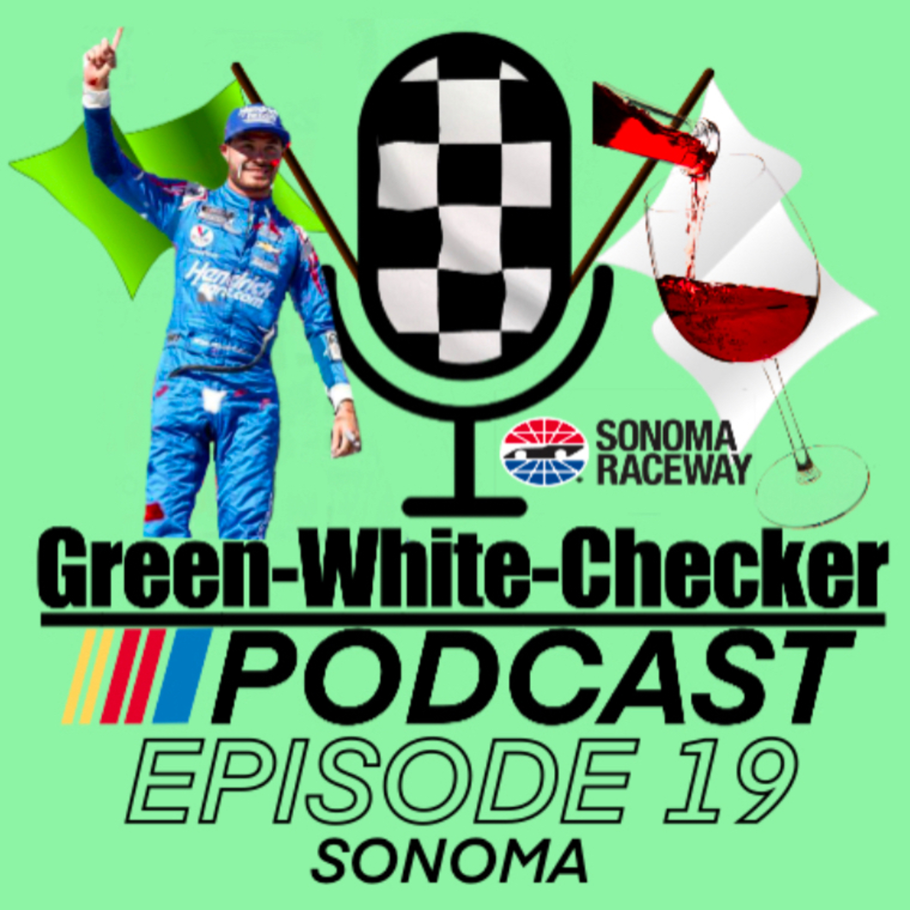 Green-White-Checker