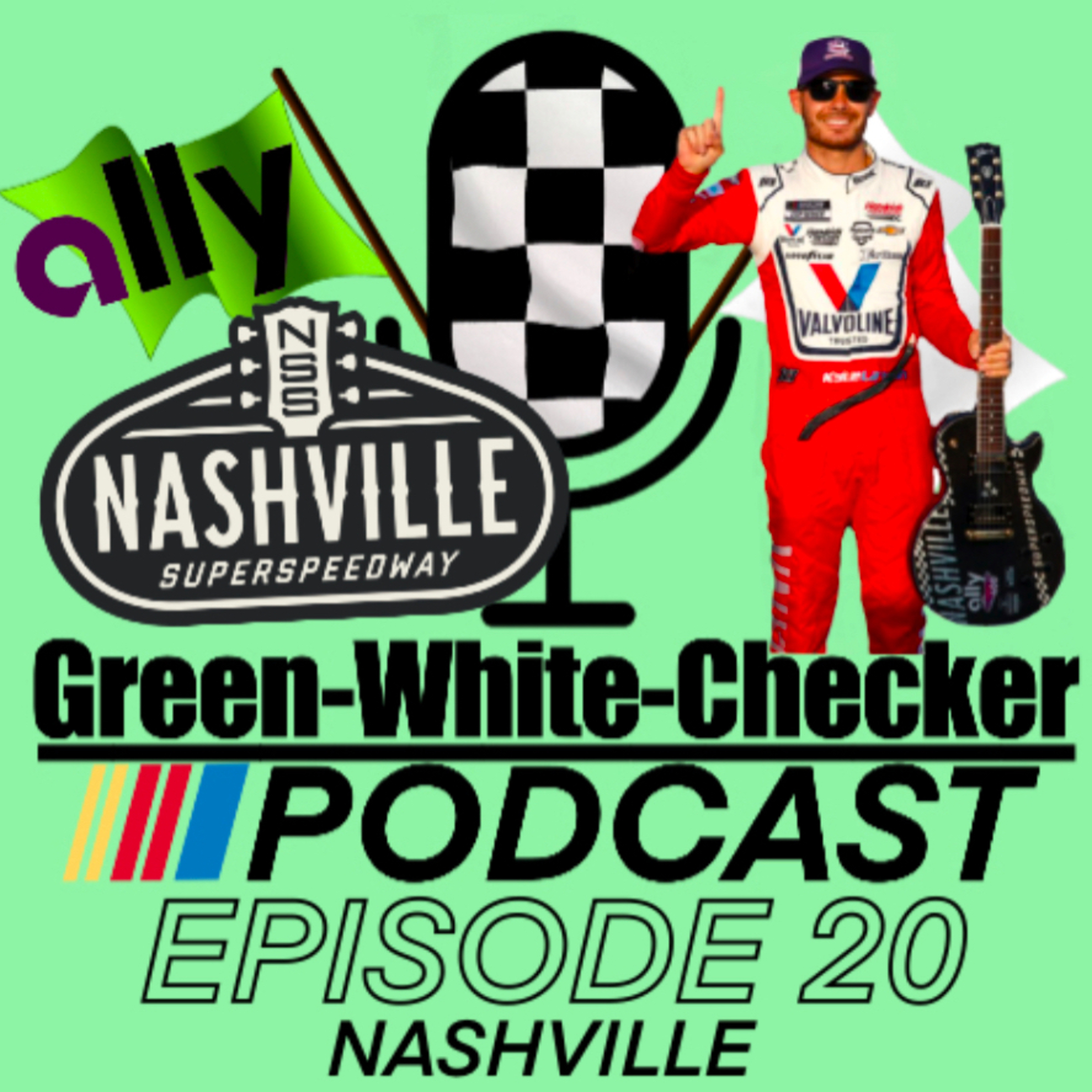 Green-White-Checker